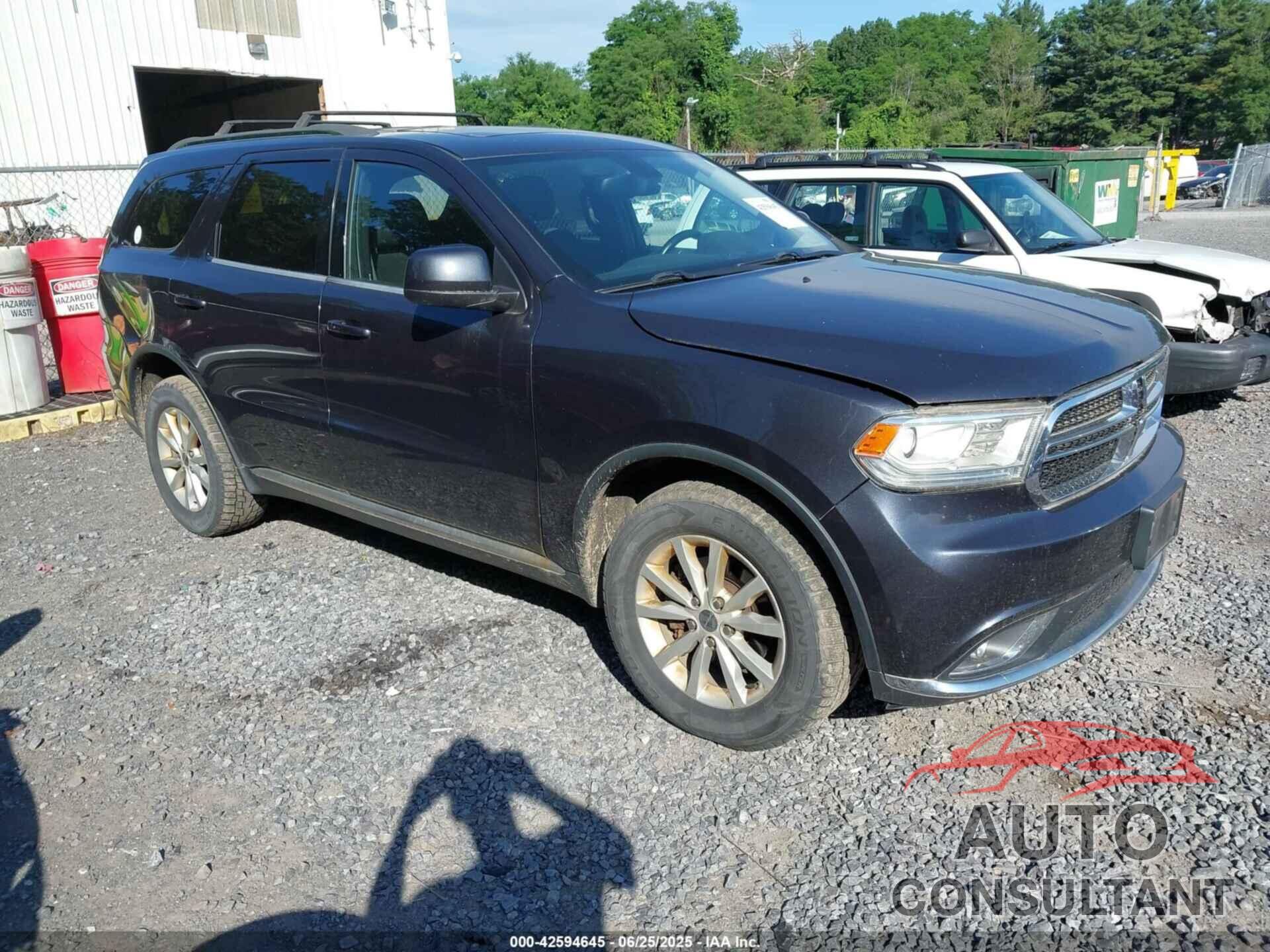 DODGE DURANGO 2014 - 1C4RDJAG4EC345826