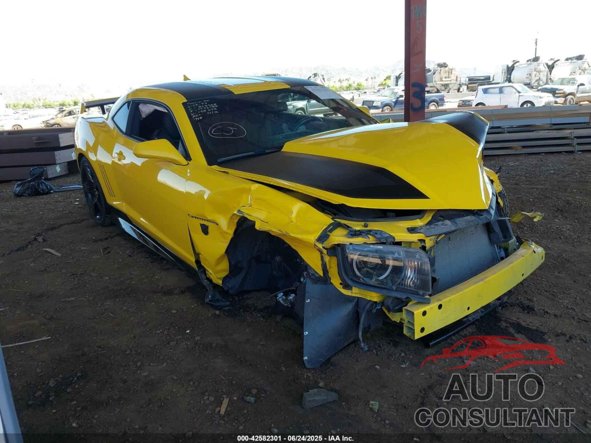 CHEVROLET CAMARO 2012 - 2G1FK1EJ0C9149393