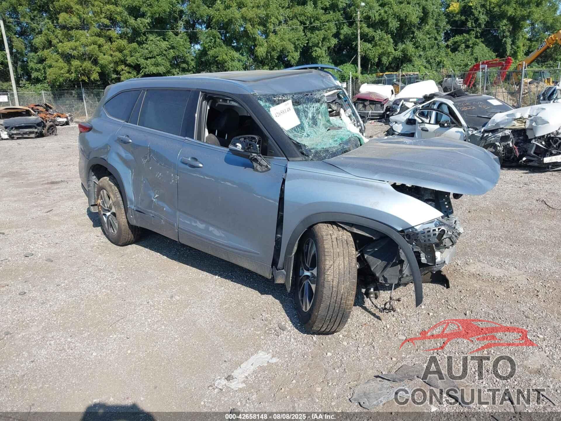 TOYOTA HIGHLANDER 2021 - 5TDHZRBH3MS061720