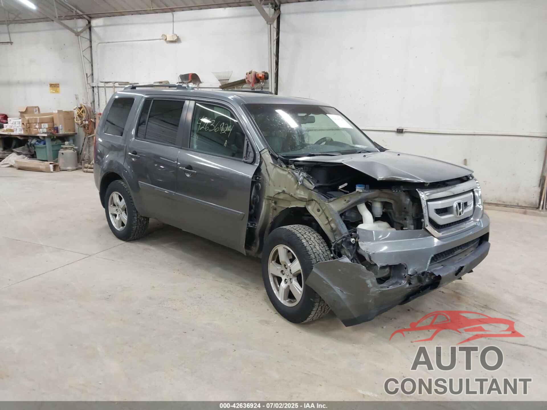 HONDA PILOT 2011 - 5FNYF4H53BB078737