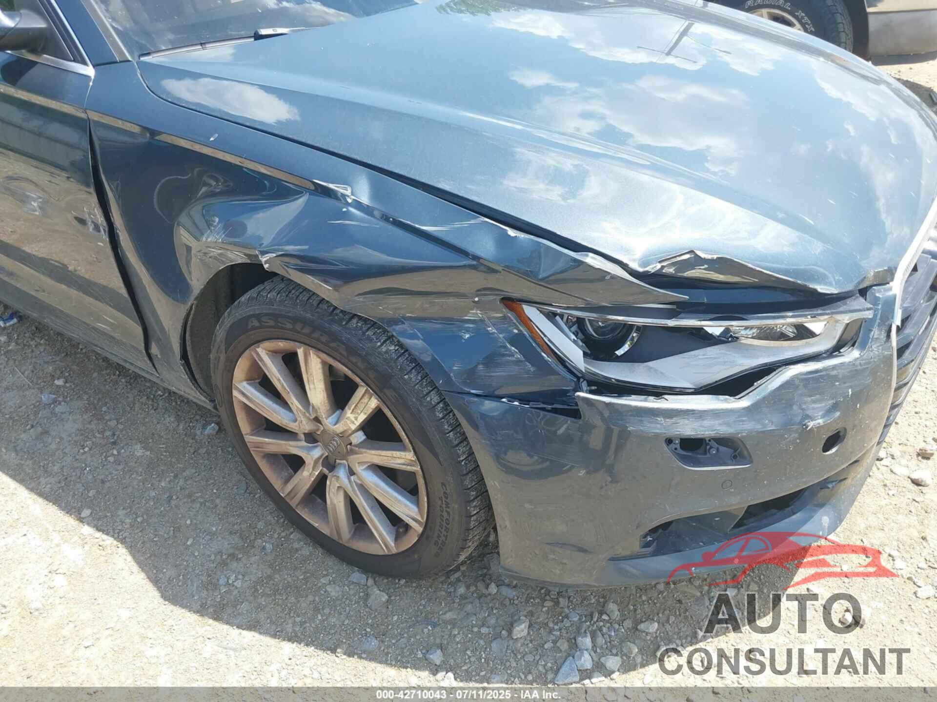 AUDI A6 2015 - WAUGFAFCXFN027672