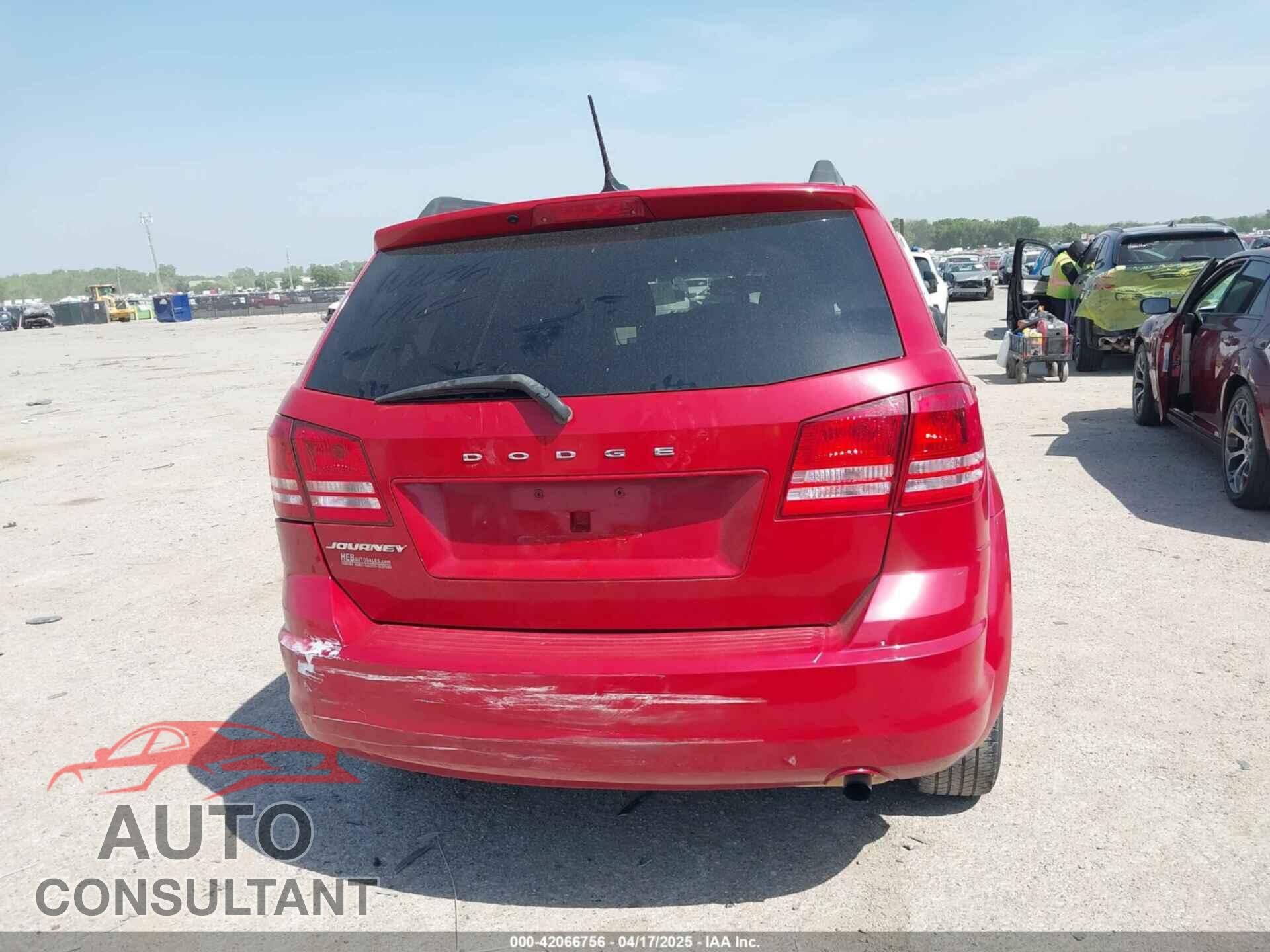DODGE JOURNEY 2017 - 3C4PDCAB0HT604781