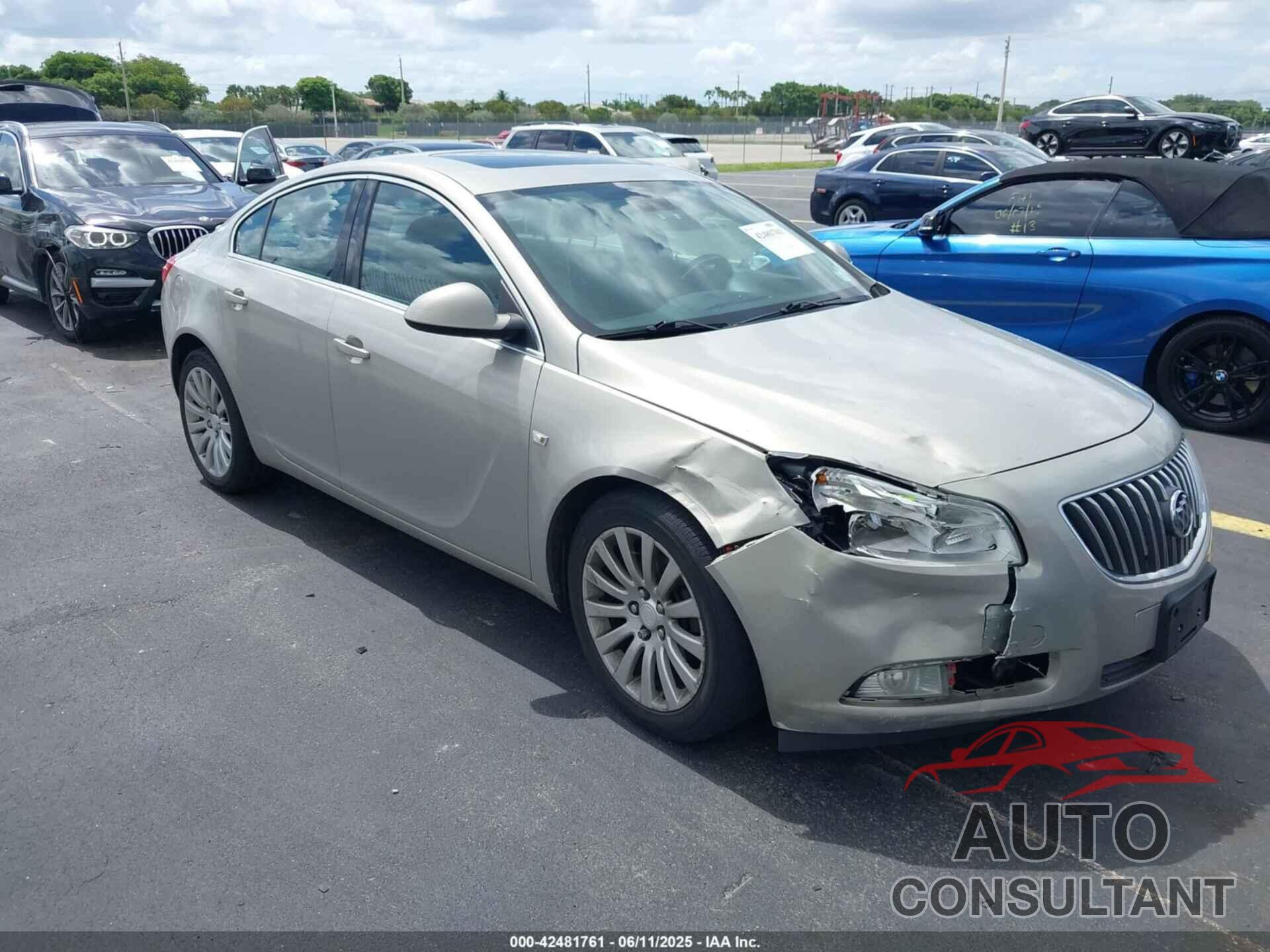 BUICK REGAL 2011 - W04GP5EC3B1068357