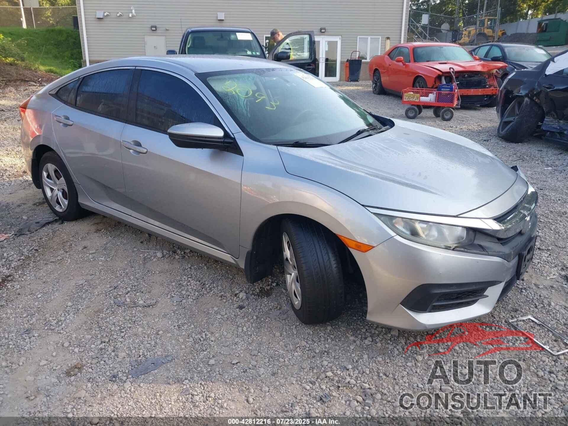 HONDA CIVIC 2016 - 19XFC2F58GE042093