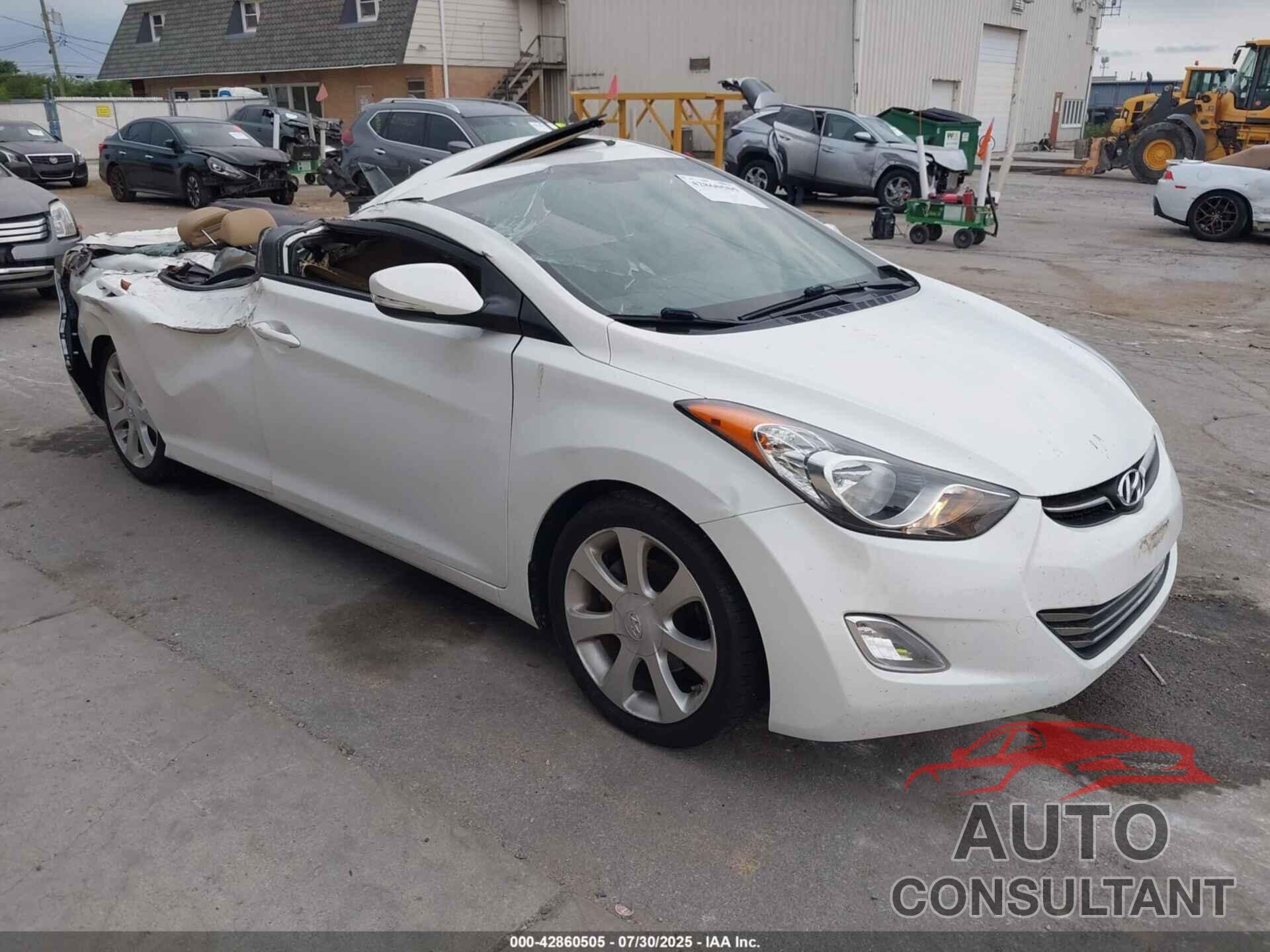 HYUNDAI ELANTRA 2012 - 5NPDH4AE0CH085585