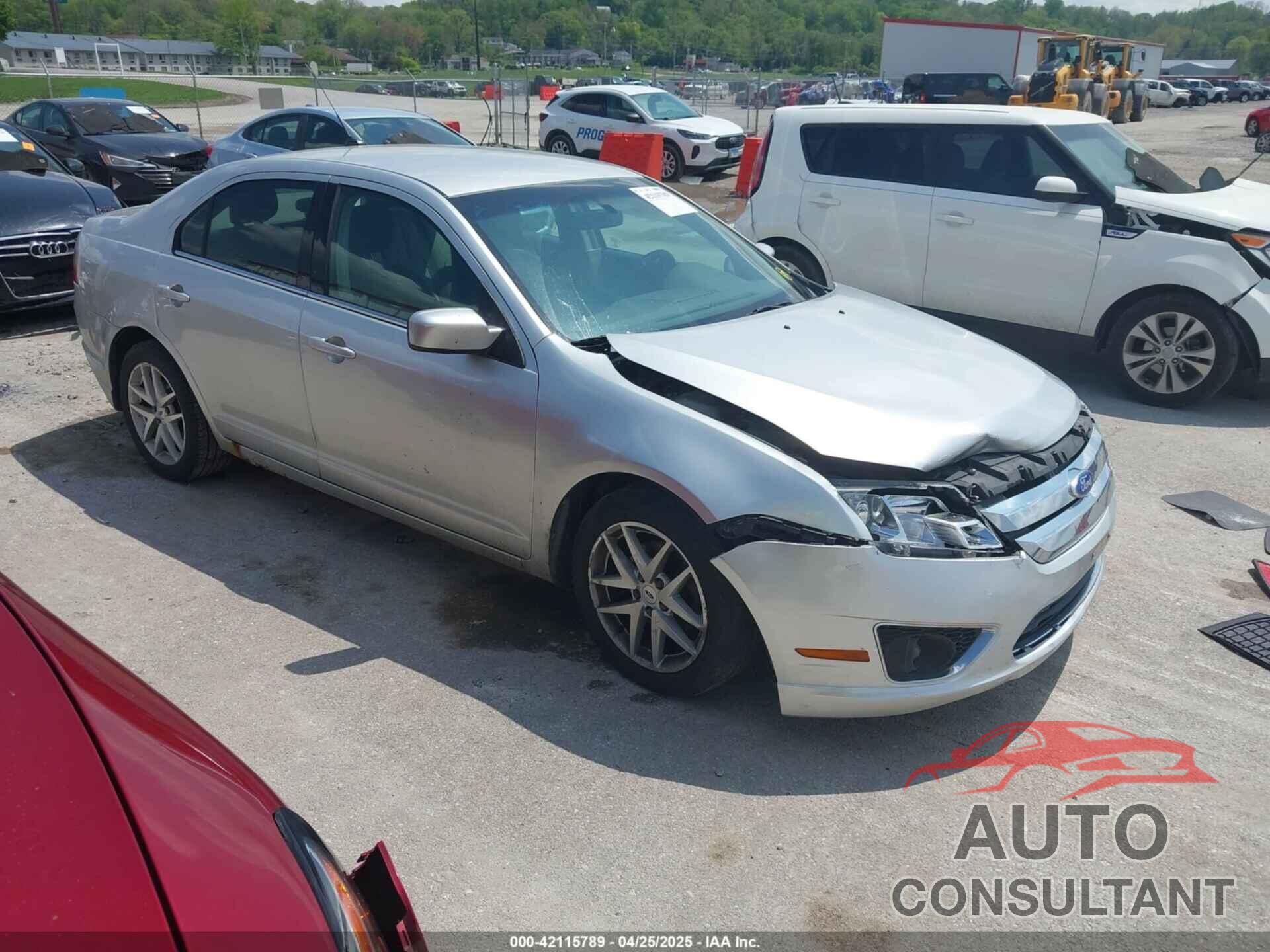 FORD FUSION 2012 - 3FAHP0JA9CR200052