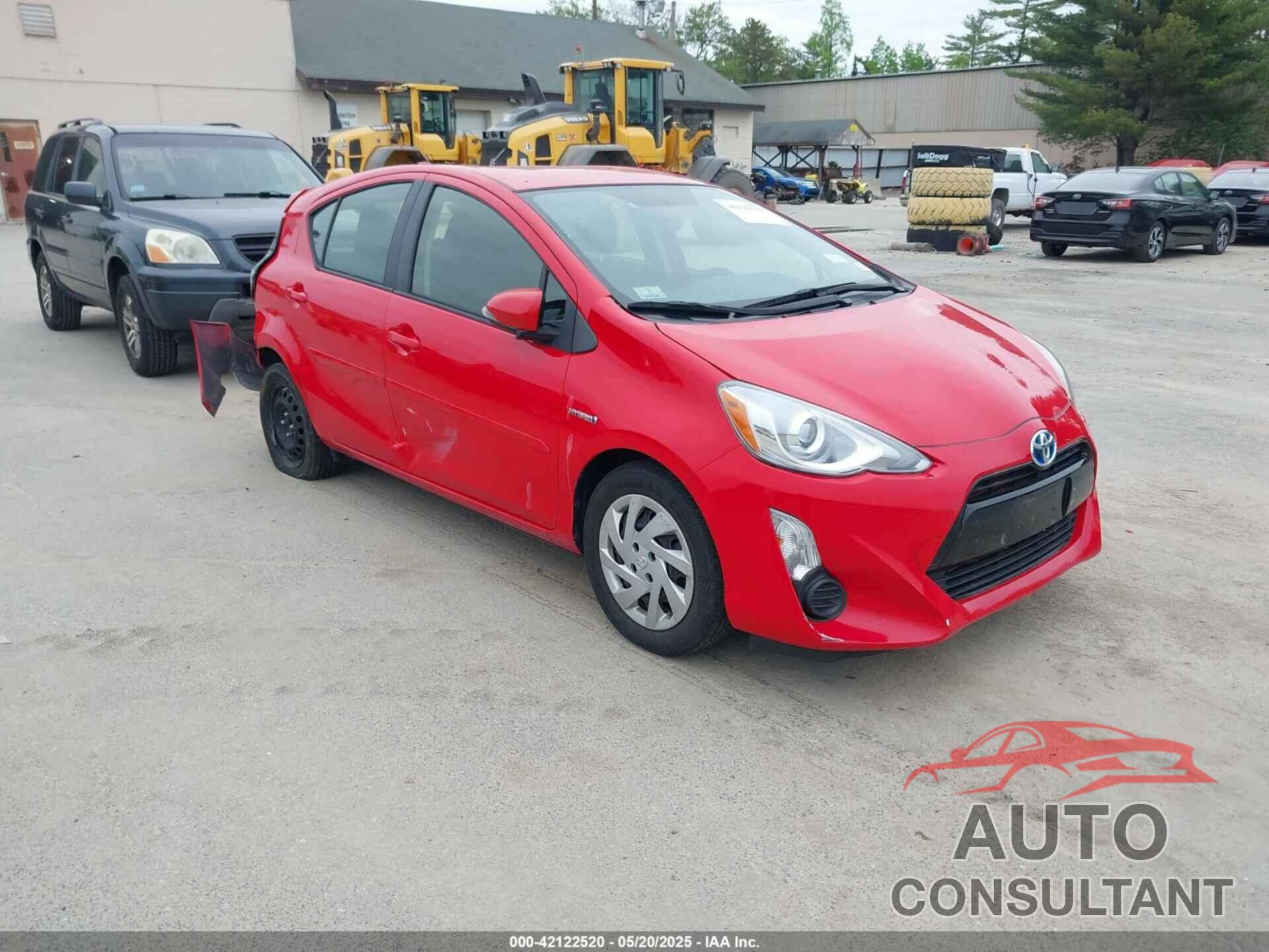 TOYOTA PRIUS C 2015 - JTDKDTB33F1100540