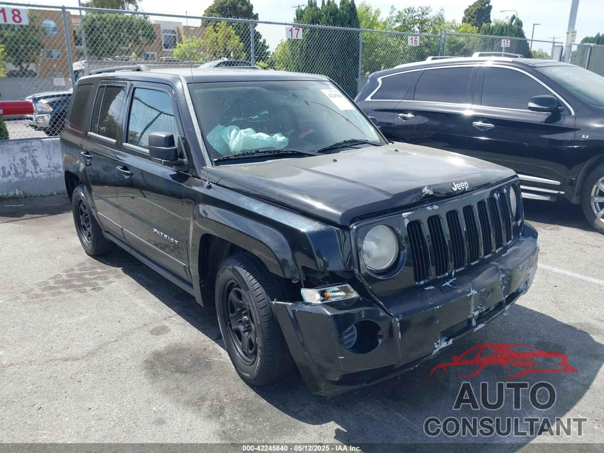 JEEP PATRIOT 2014 - 1C4NJPBB8ED886997