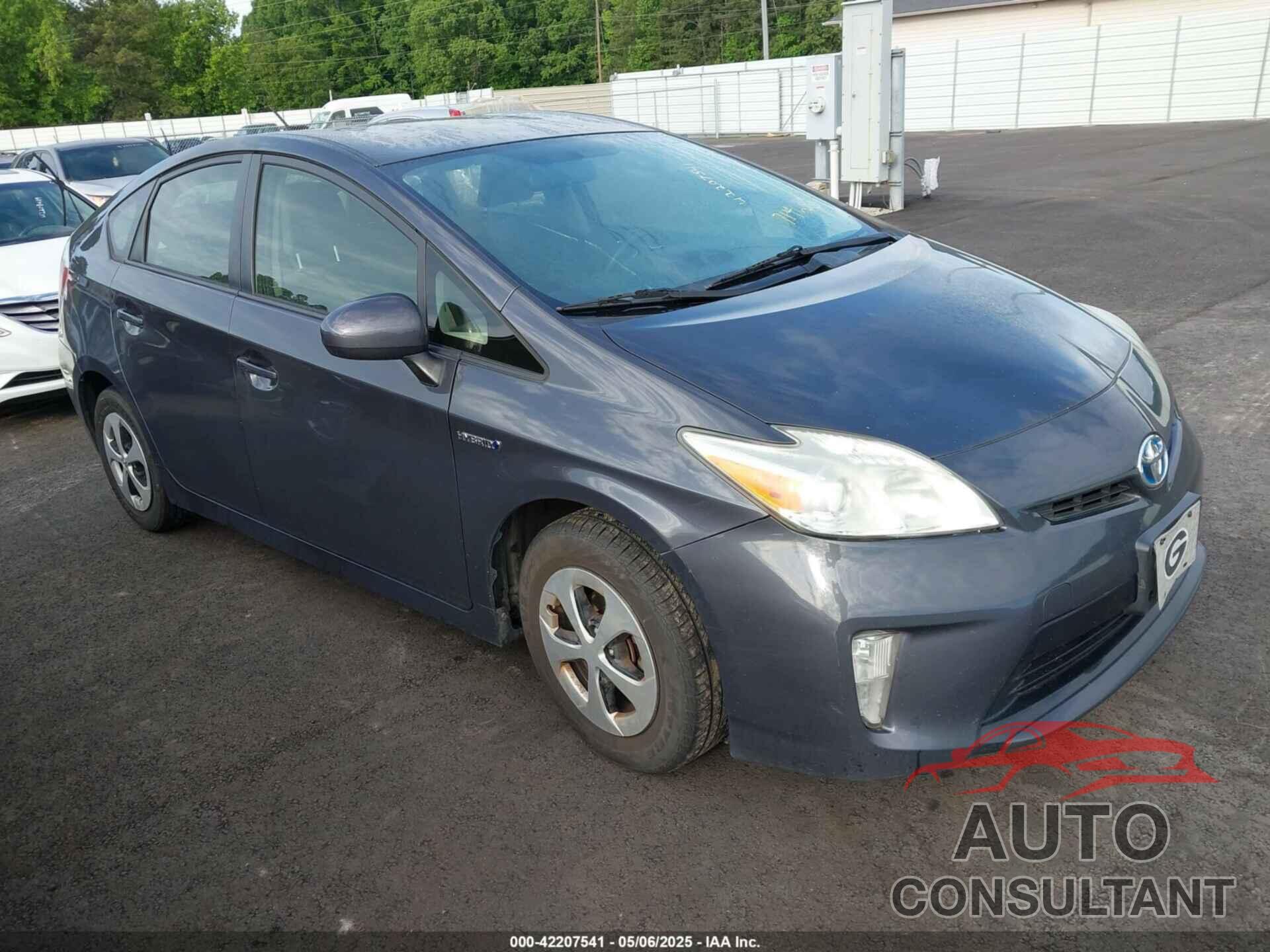 TOYOTA PRIUS 2013 - JTDKN3DU7D1714636