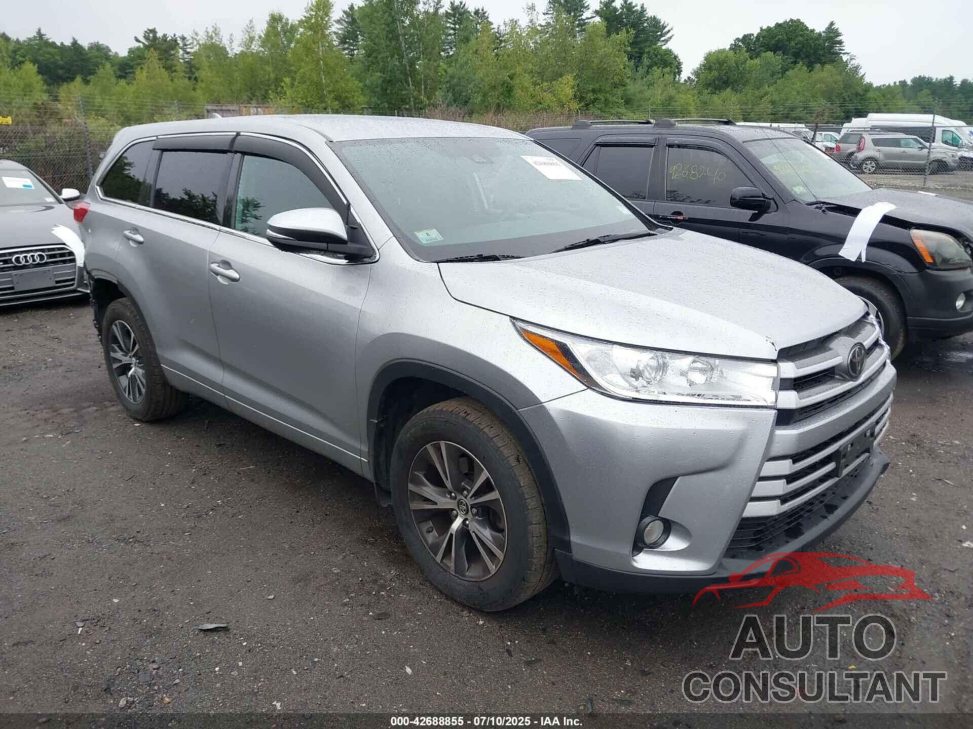 TOYOTA HIGHLANDER 2018 - 5TDBZRFH1JS894086