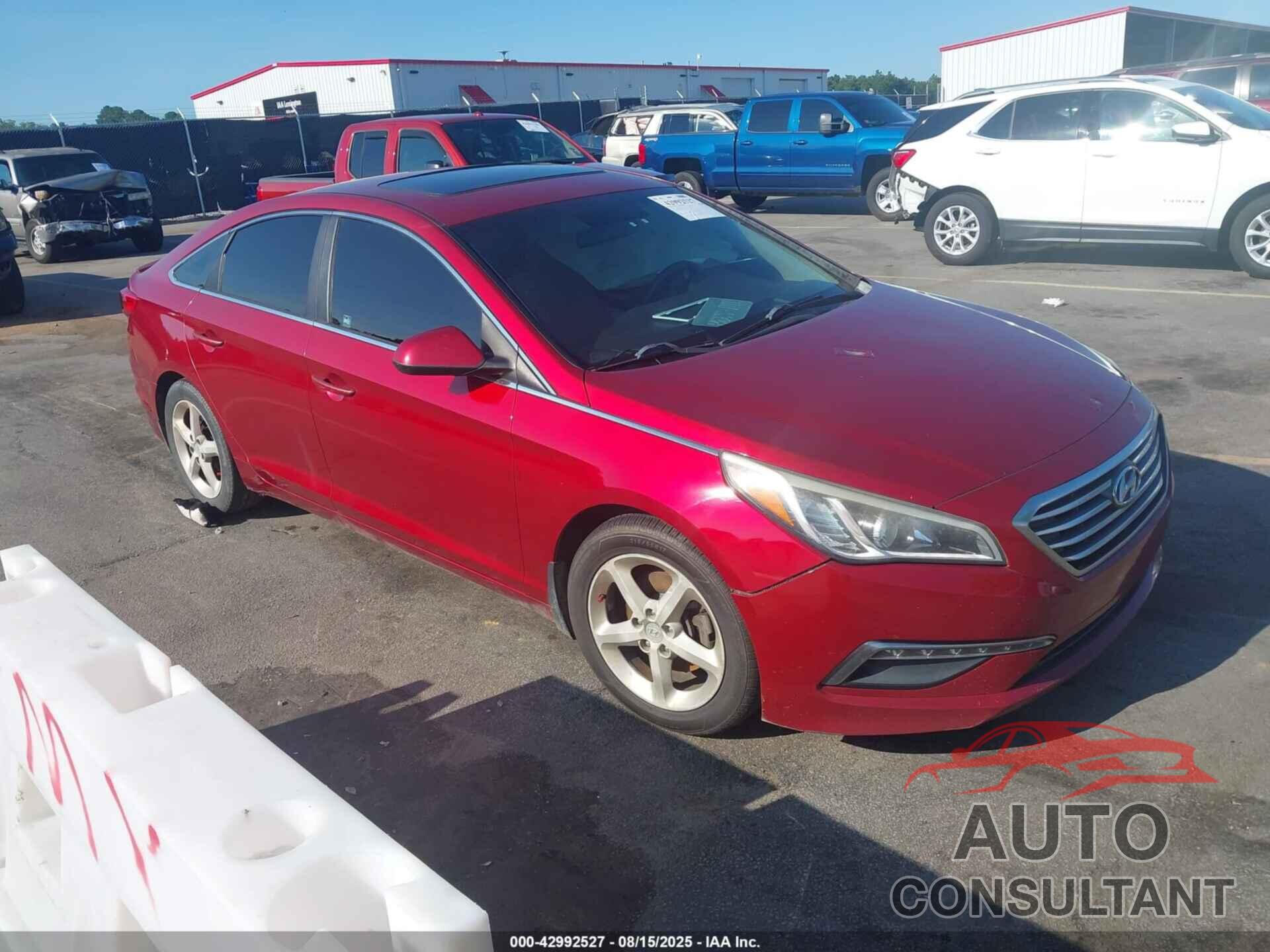 HYUNDAI SONATA 2015 - 5NPE24AFXFH136061