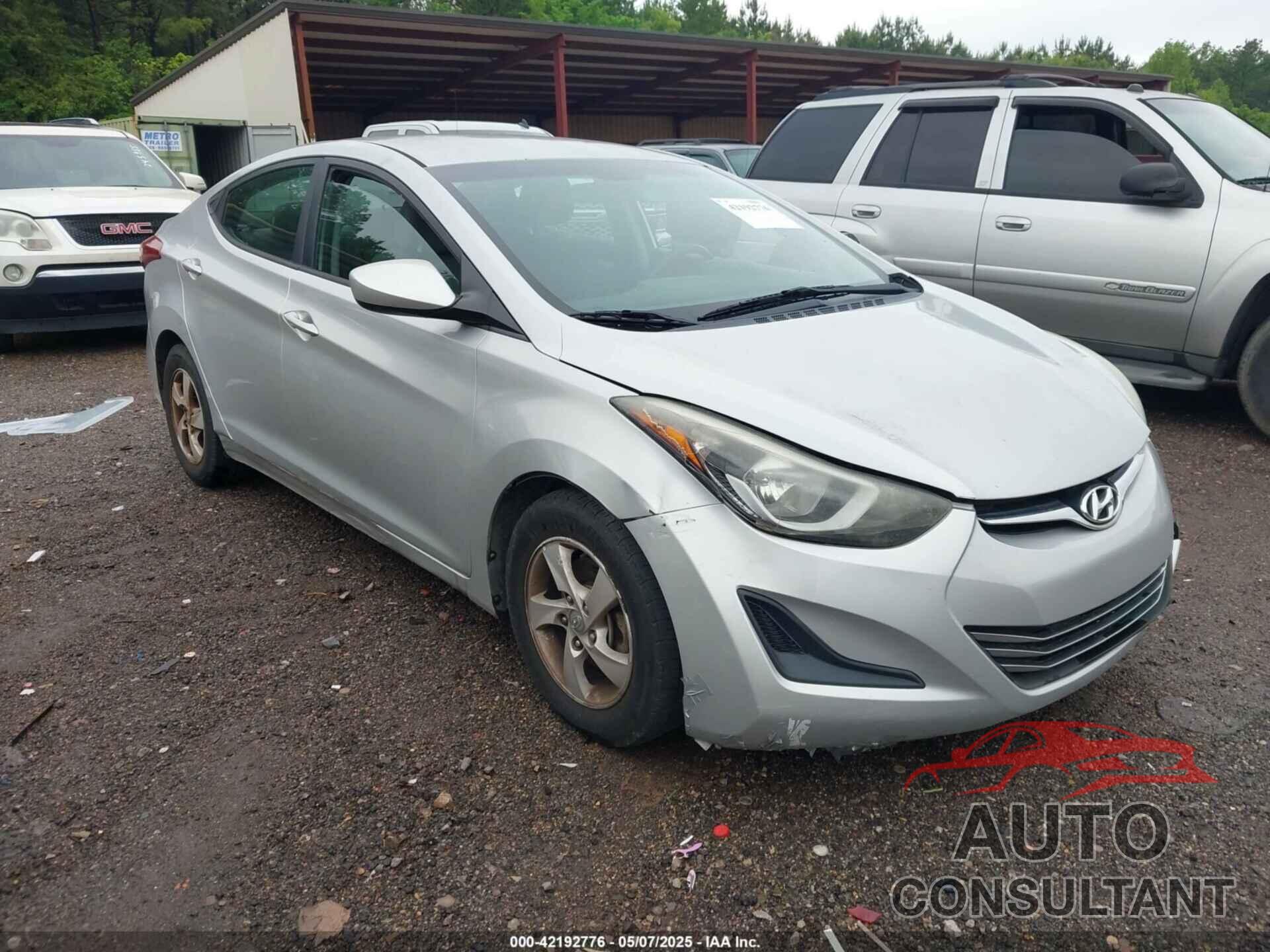 HYUNDAI ELANTRA 2015 - 5NPDH4AE4FH614072