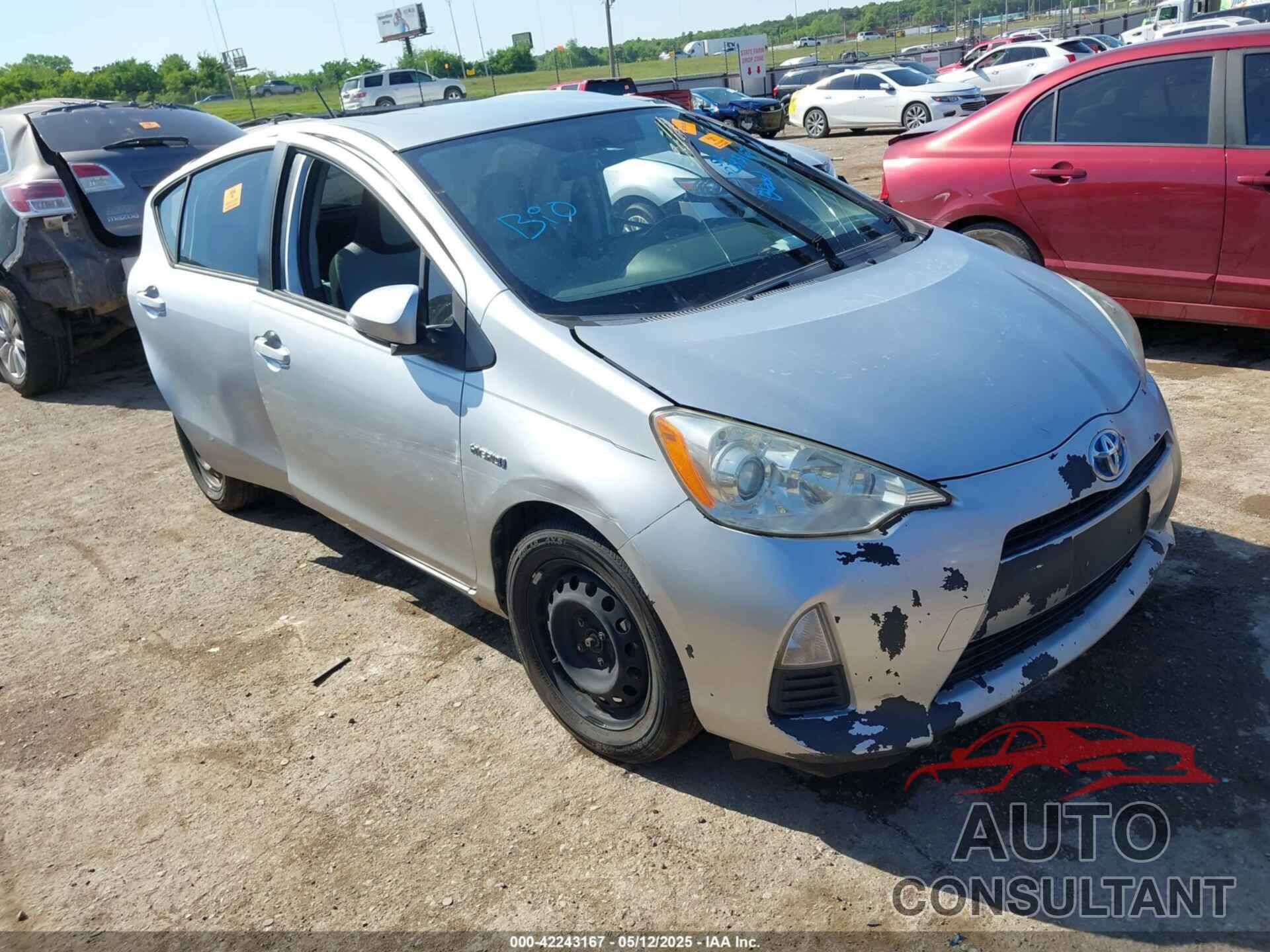 TOYOTA PRIUS C 2012 - JTDKDTB30C1520848