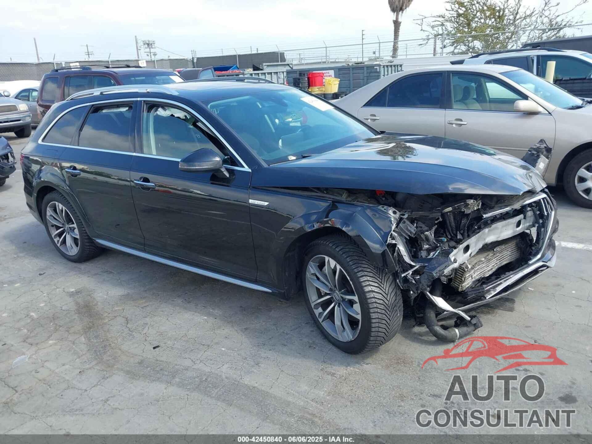 AUDI A4 ALLROAD 2018 - WA19NBF44JA209519