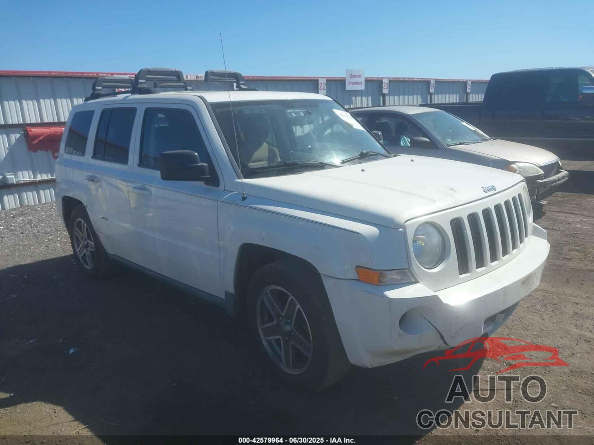 JEEP PATRIOT 2010 - 1J4NT2GB7AD526033
