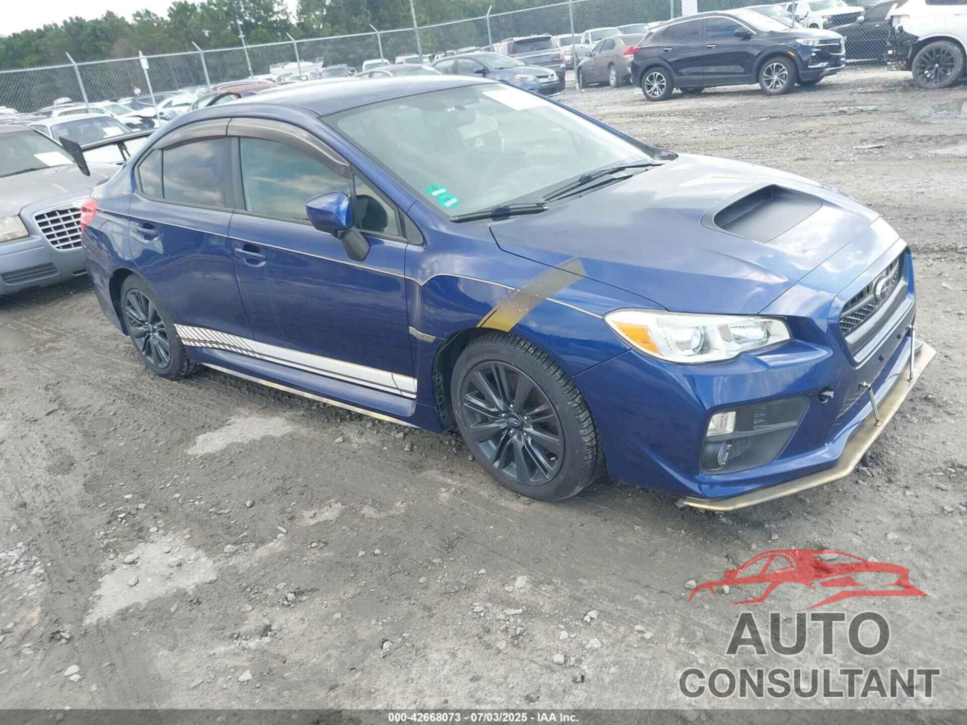 SUBARU WRX 2017 - JF1VA1B60H9803723