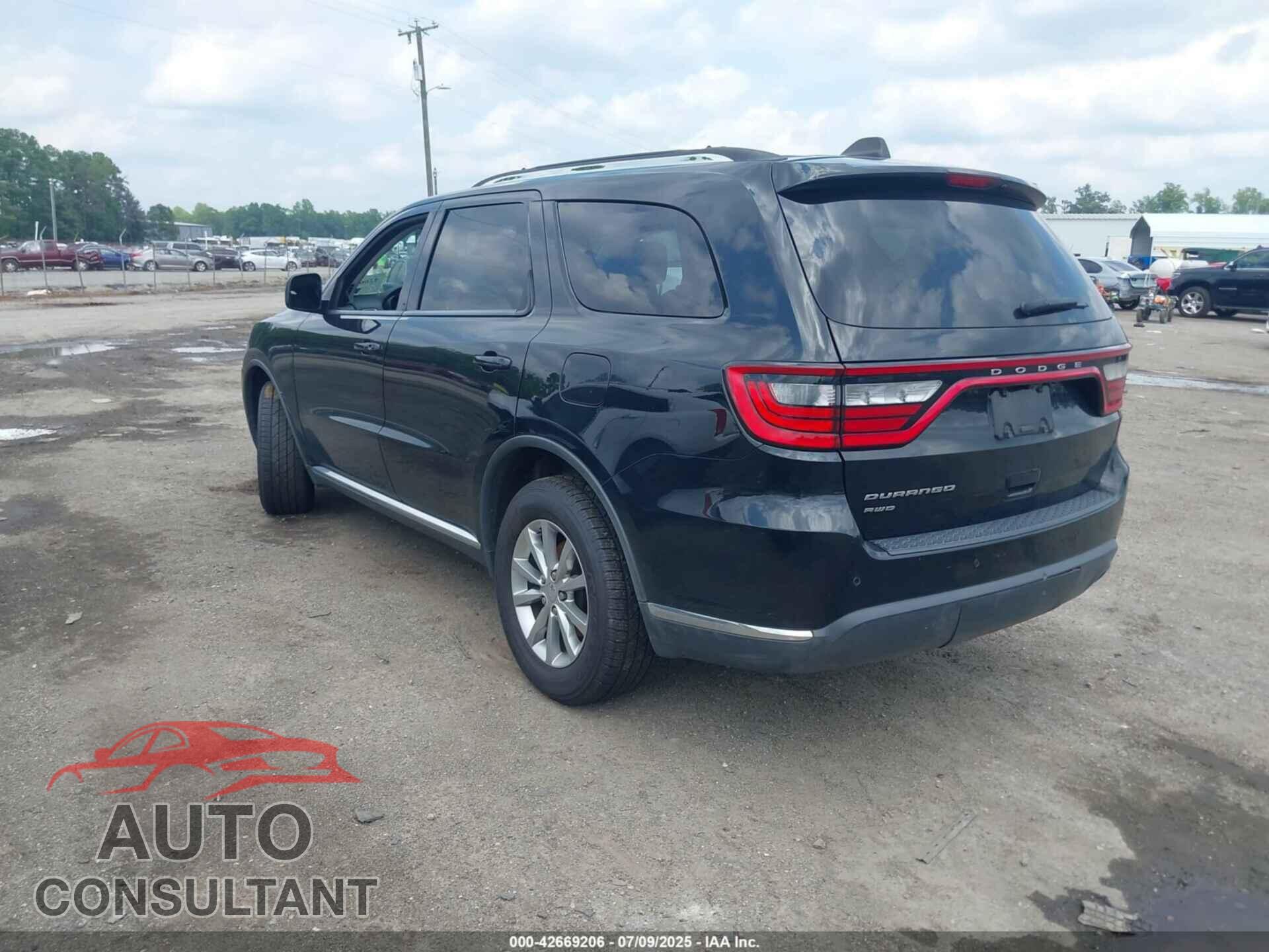 DODGE DURANGO 2017 - 1C4RDJAG7HC860405