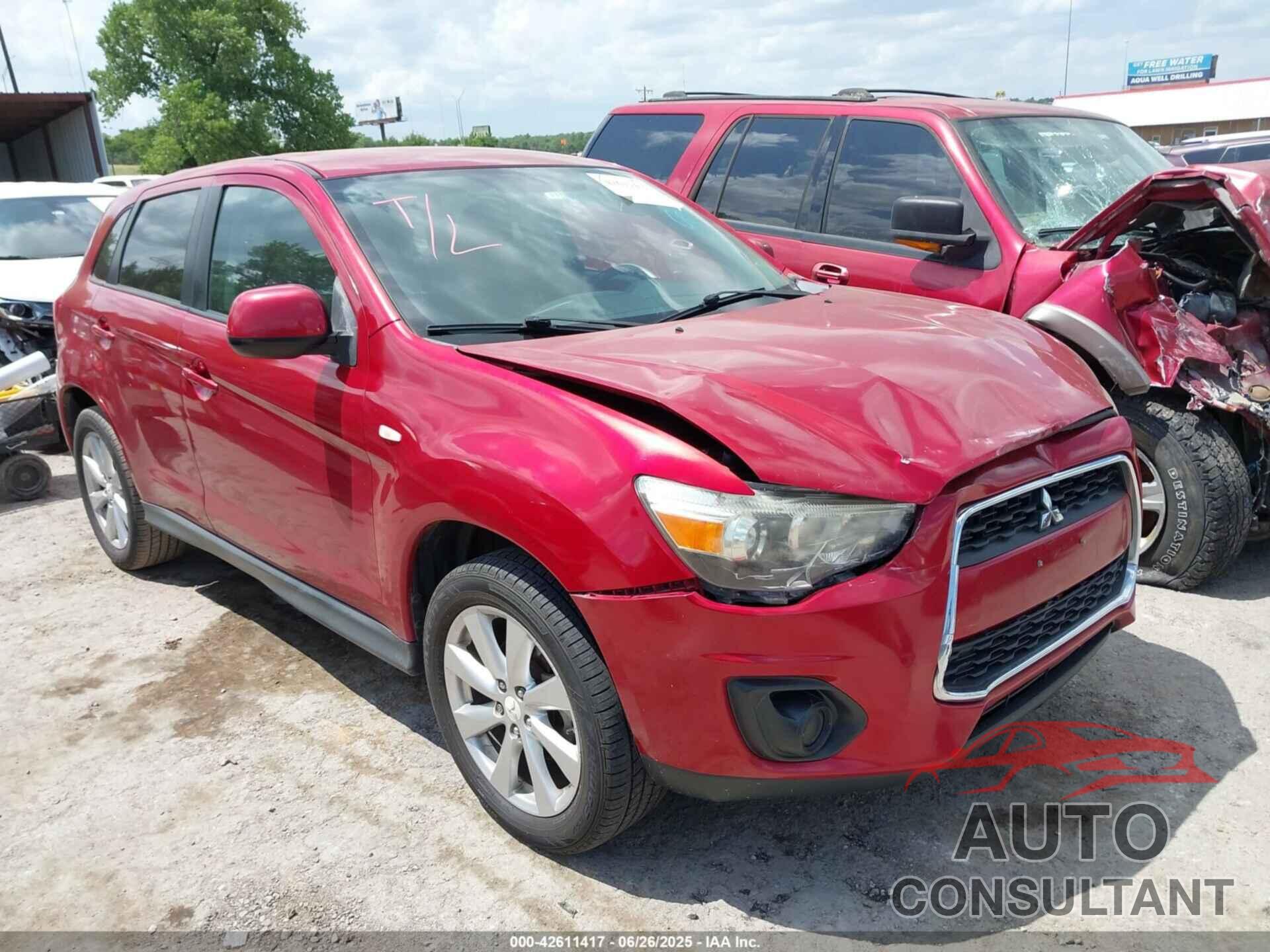 MITSUBISHI OUTLANDER SPORT 2013 - 4A4AP3AU4DE023169
