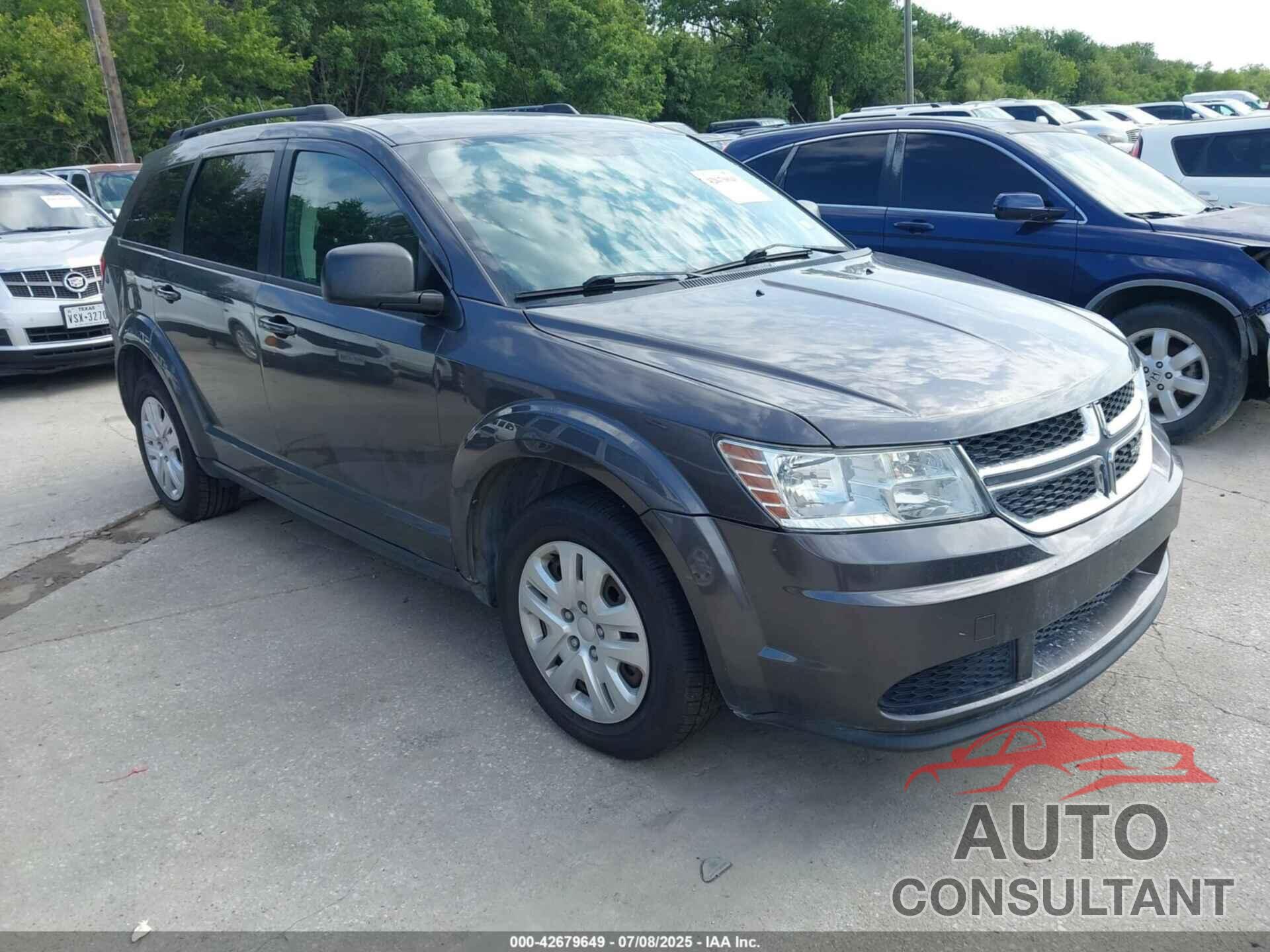 DODGE JOURNEY 2017 - 3C4PDCAB2HT598773