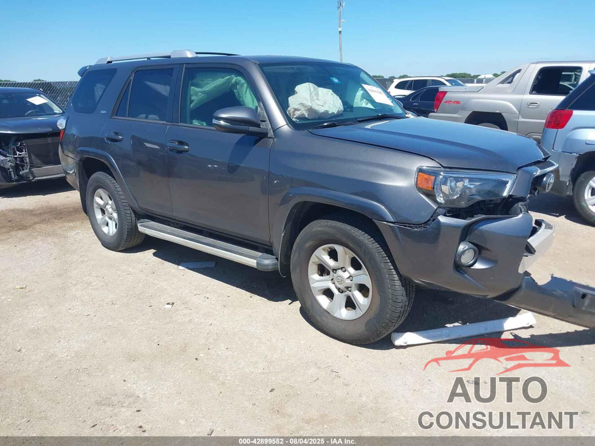 TOYOTA 4RUNNER 2017 - JTEZU5JR6H5150873