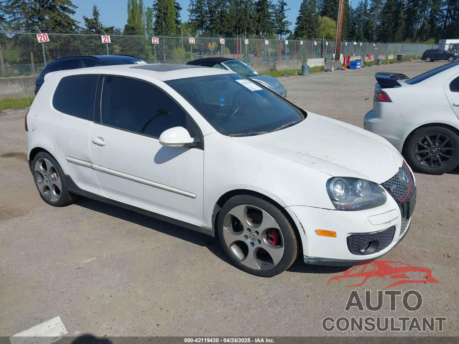 VOLKSWAGEN GTI 2009 - WVWFD71K29W146000
