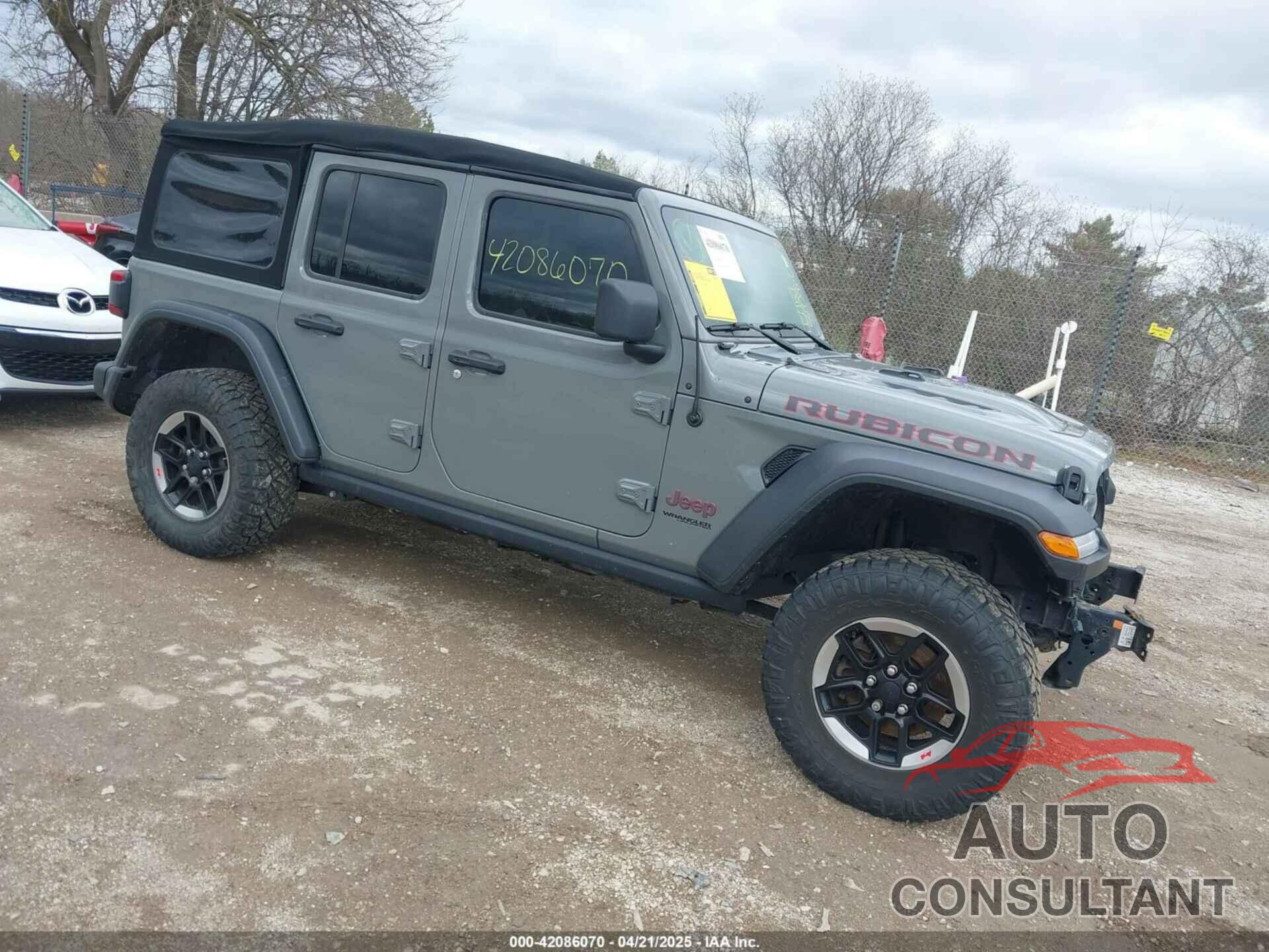 JEEP WRANGLER UNLIMITED 2018 - 1C4HJXFG0JW205037