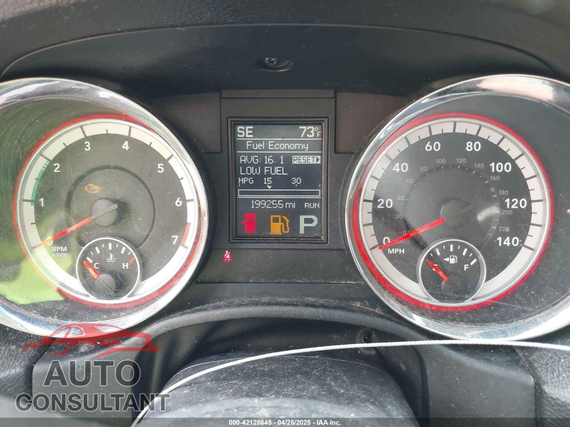 DODGE DURANGO 2012 - 1C4RDJAGXCC207365