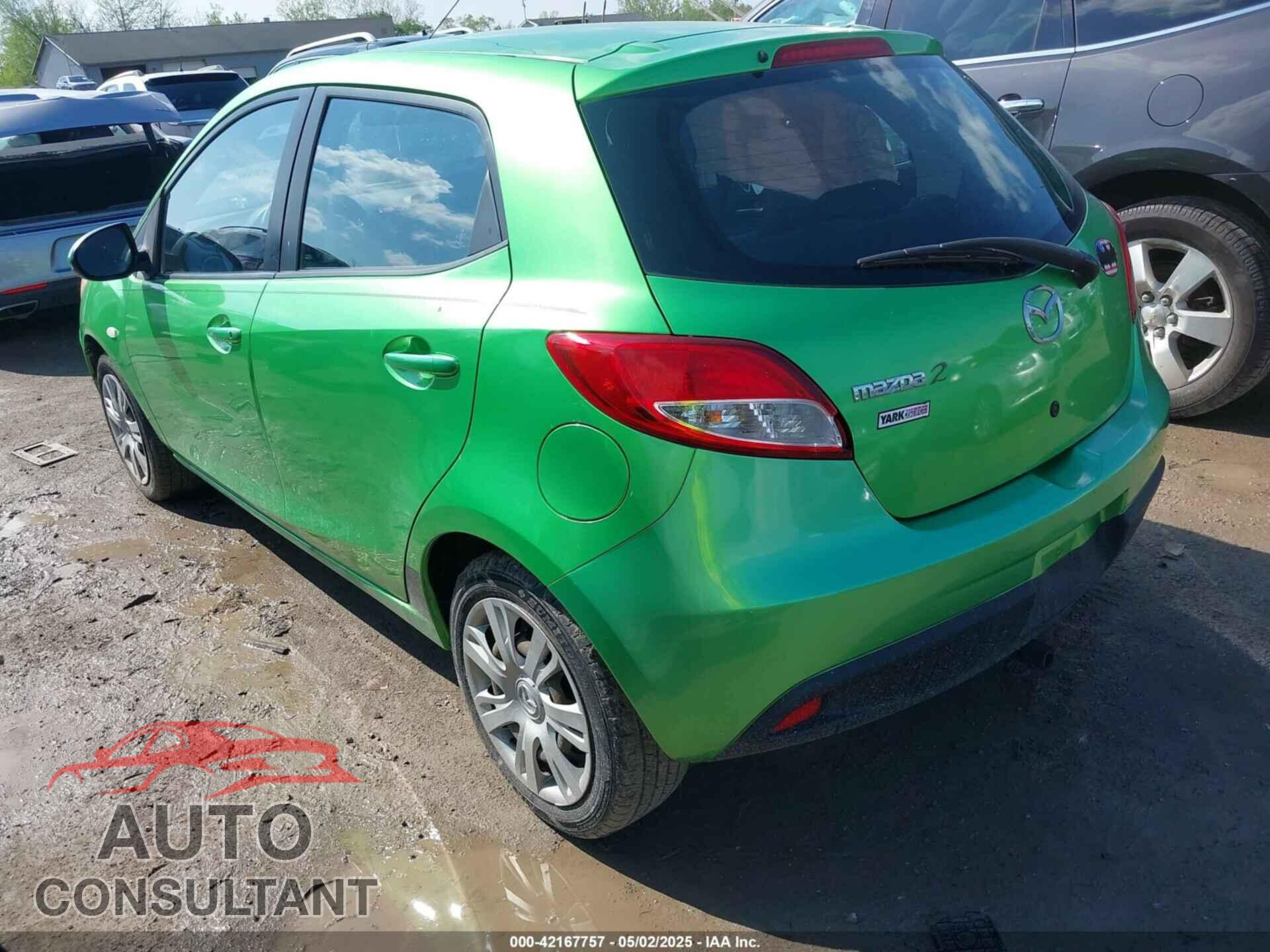 MAZDA MAZDA2 2011 - JM1DE1HY5B0116705
