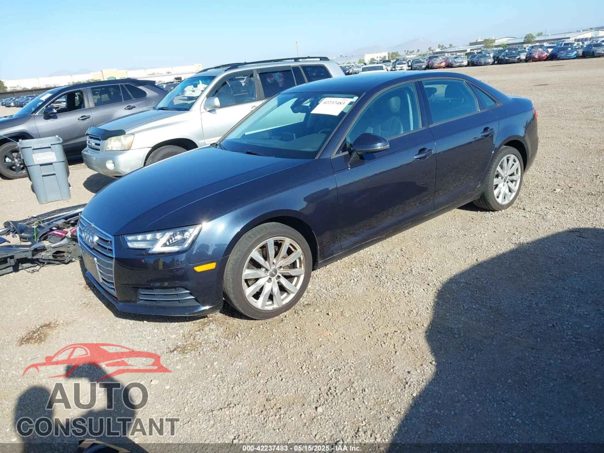 AUDI A4 2017 - WAUGMAF48HA078290