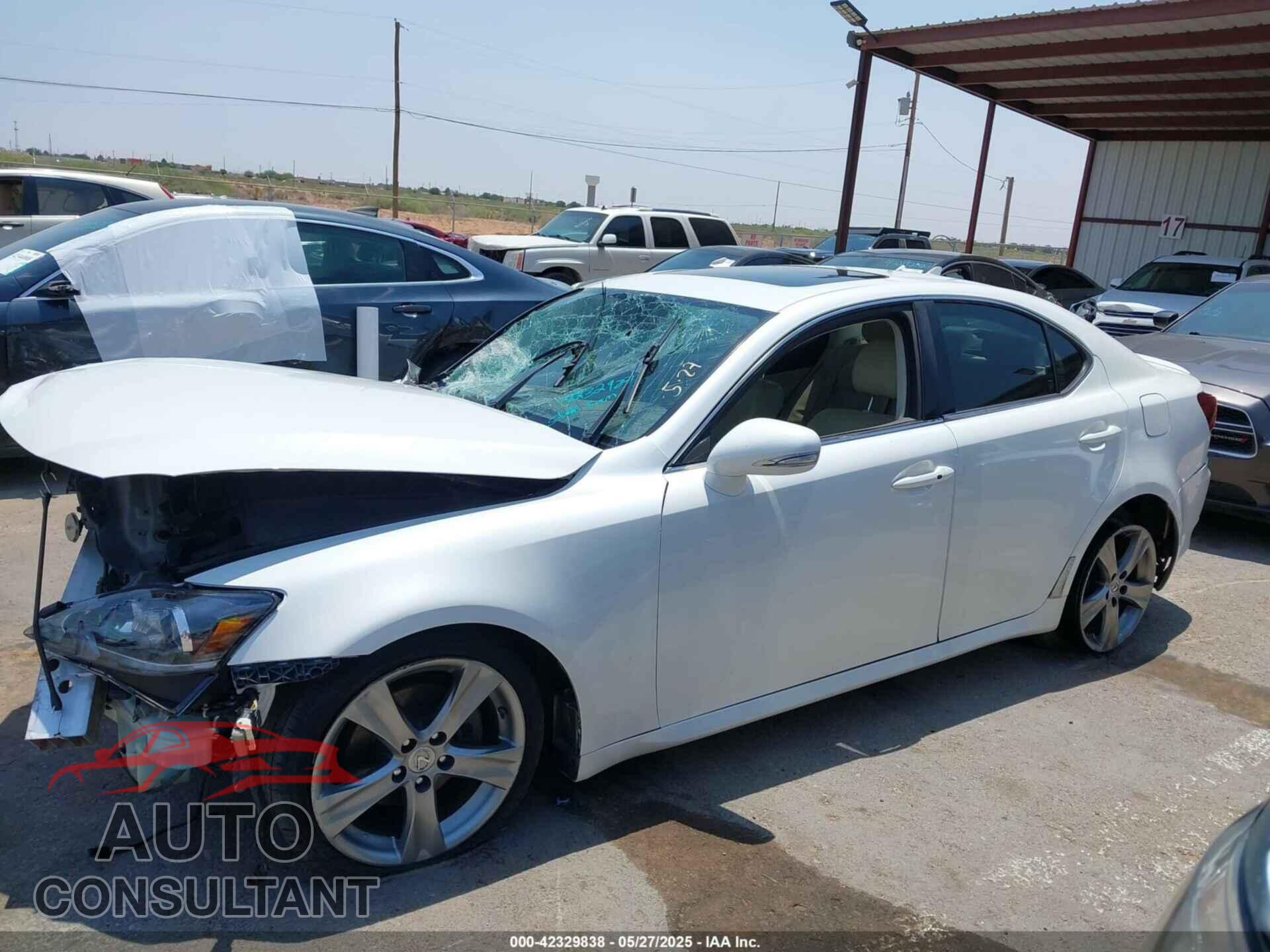 LEXUS IS 250 2012 - JTHBF5C2XC5160538