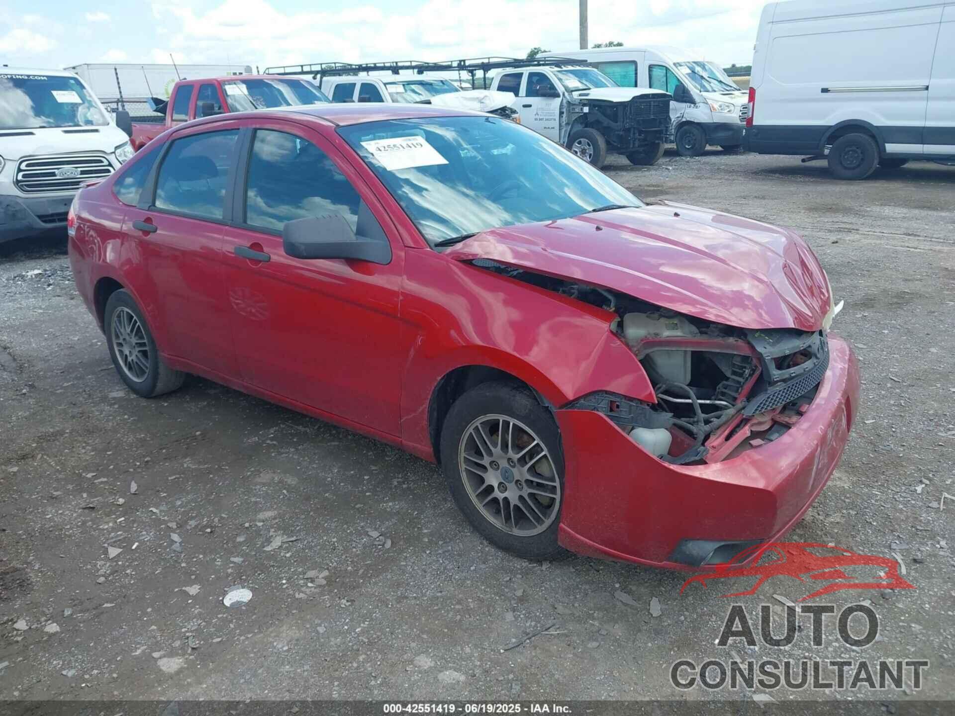 FORD FOCUS 2010 - 1FAHP3FN6AW122594
