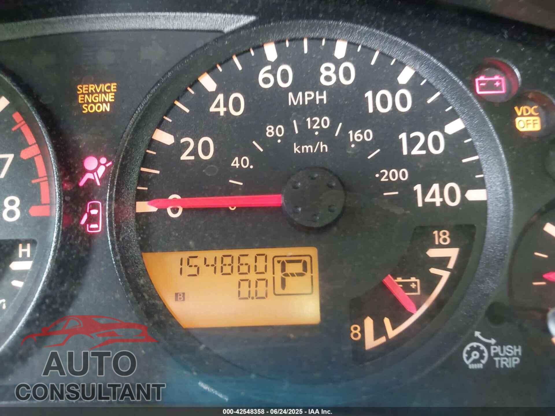 NISSAN FRONTIER 2011 - 1N6AD0EV0BC448881