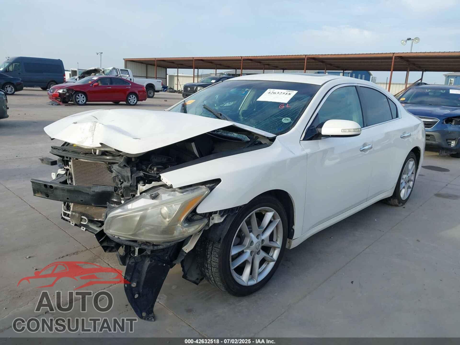 NISSAN MAXIMA 2011 - 1N4AA5AP1BC849457