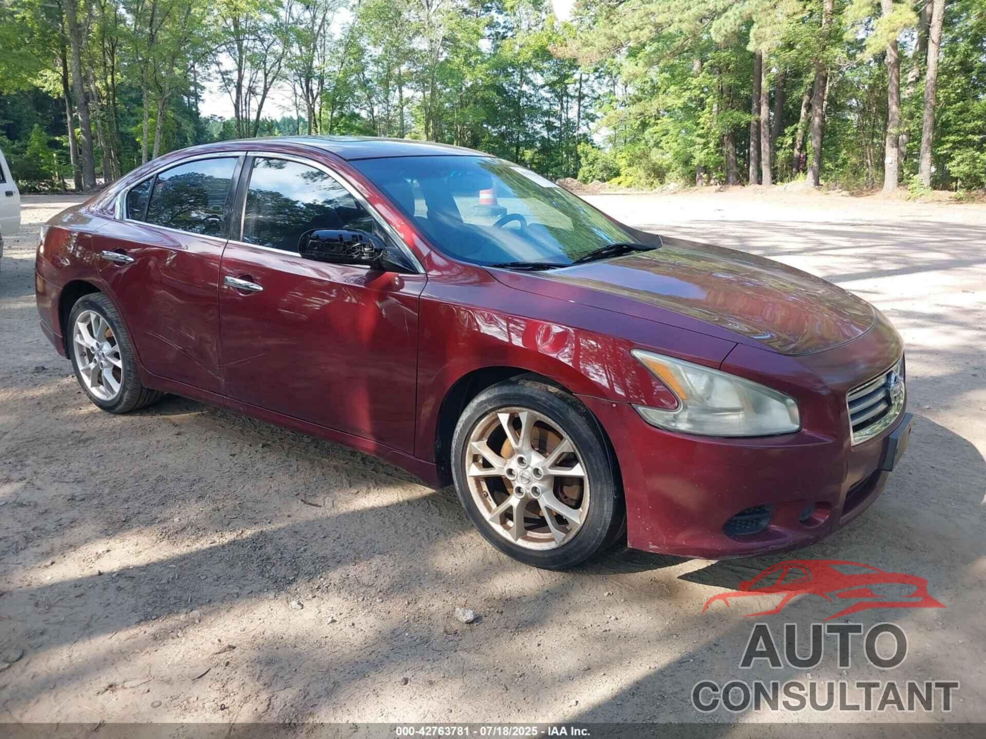 NISSAN MAXIMA 2012 - 1N4AA5AP0CC850830