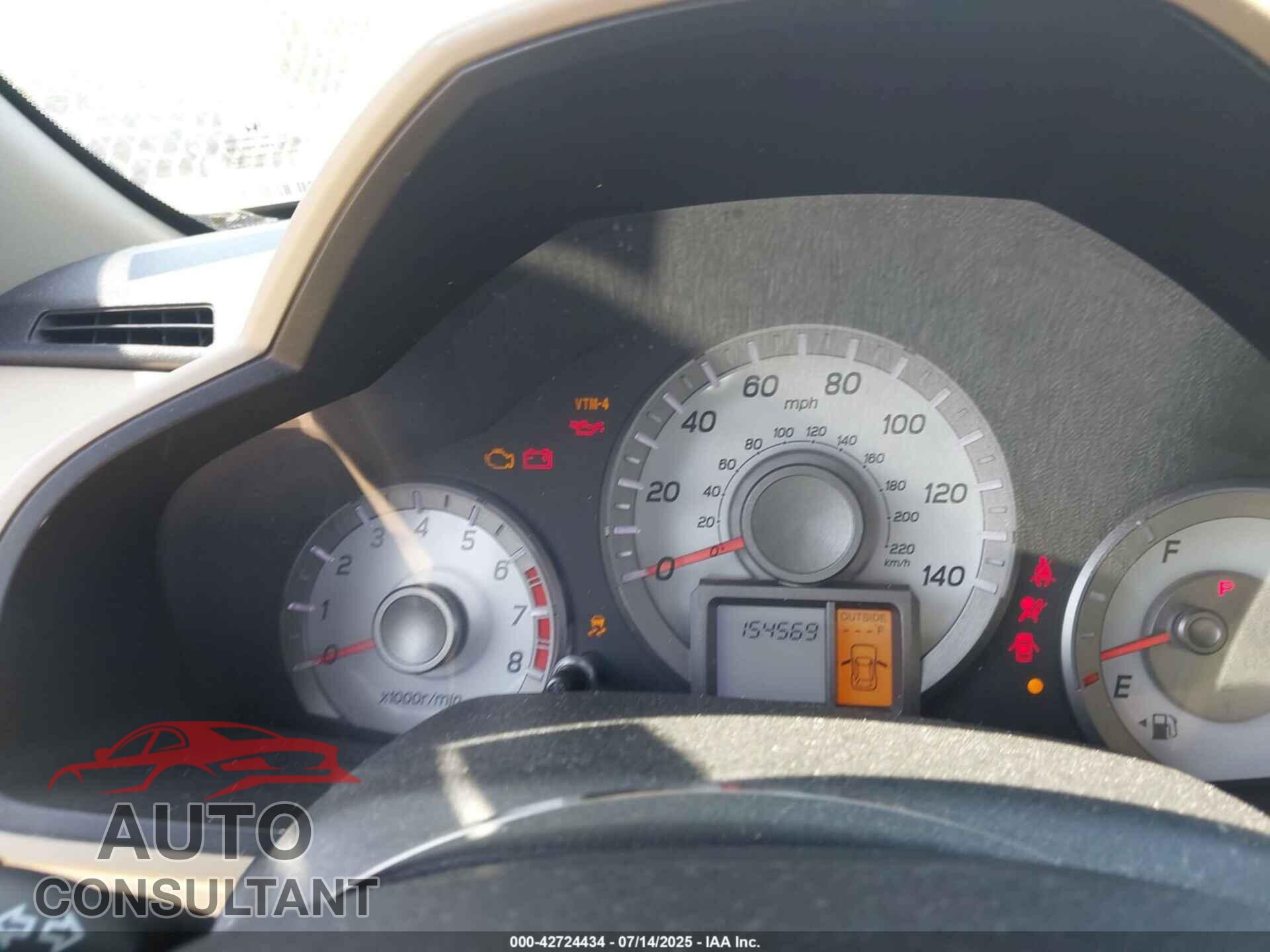 HONDA PILOT 2014 - 5FNYF4H56EB047471