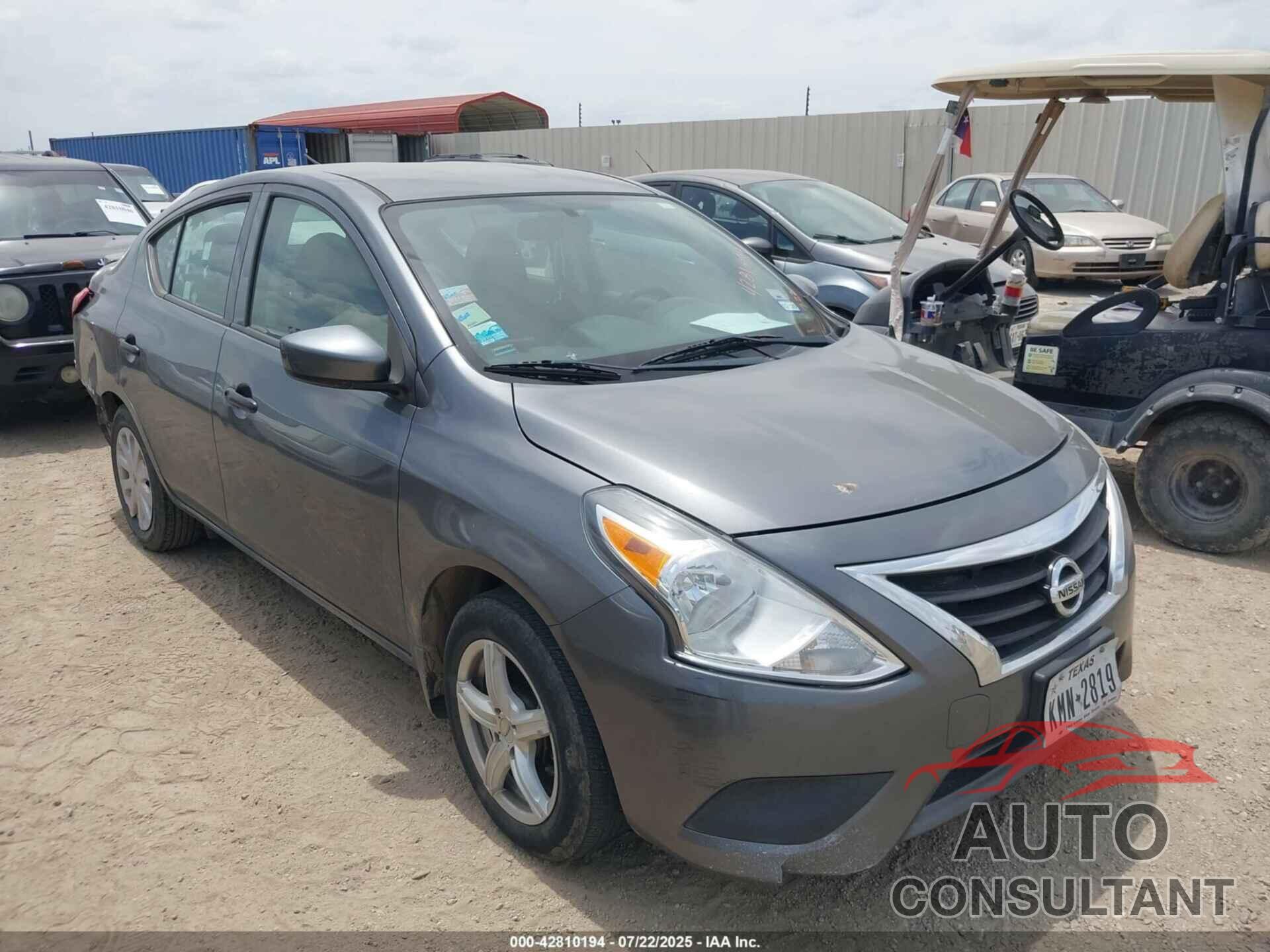 NISSAN VERSA 2017 - 3N1CN7AP0HL891198