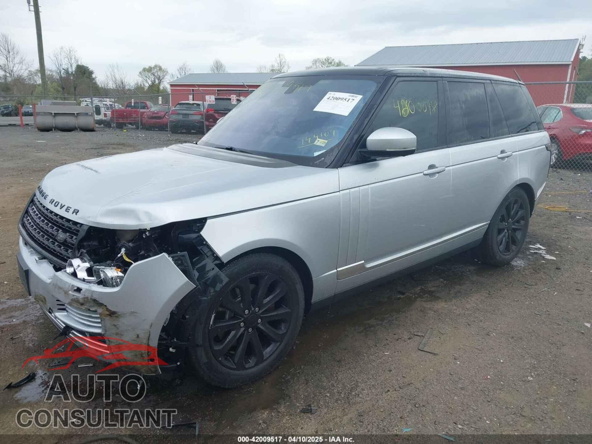 LAND ROVER RANGE ROVER 2014 - SALGS2WFXEA194109