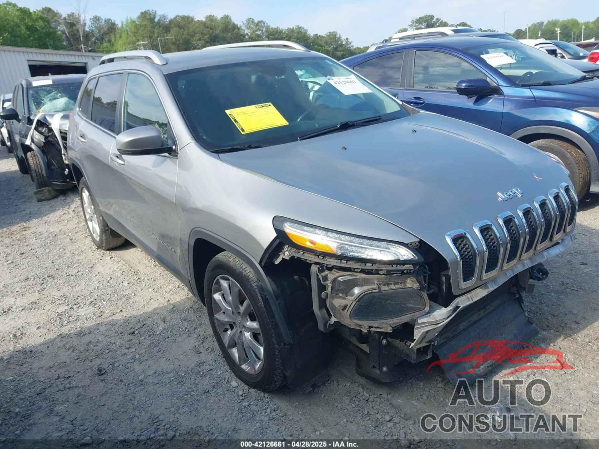 JEEP CHEROKEE 2016 - 1C4PJLDB4GW249496