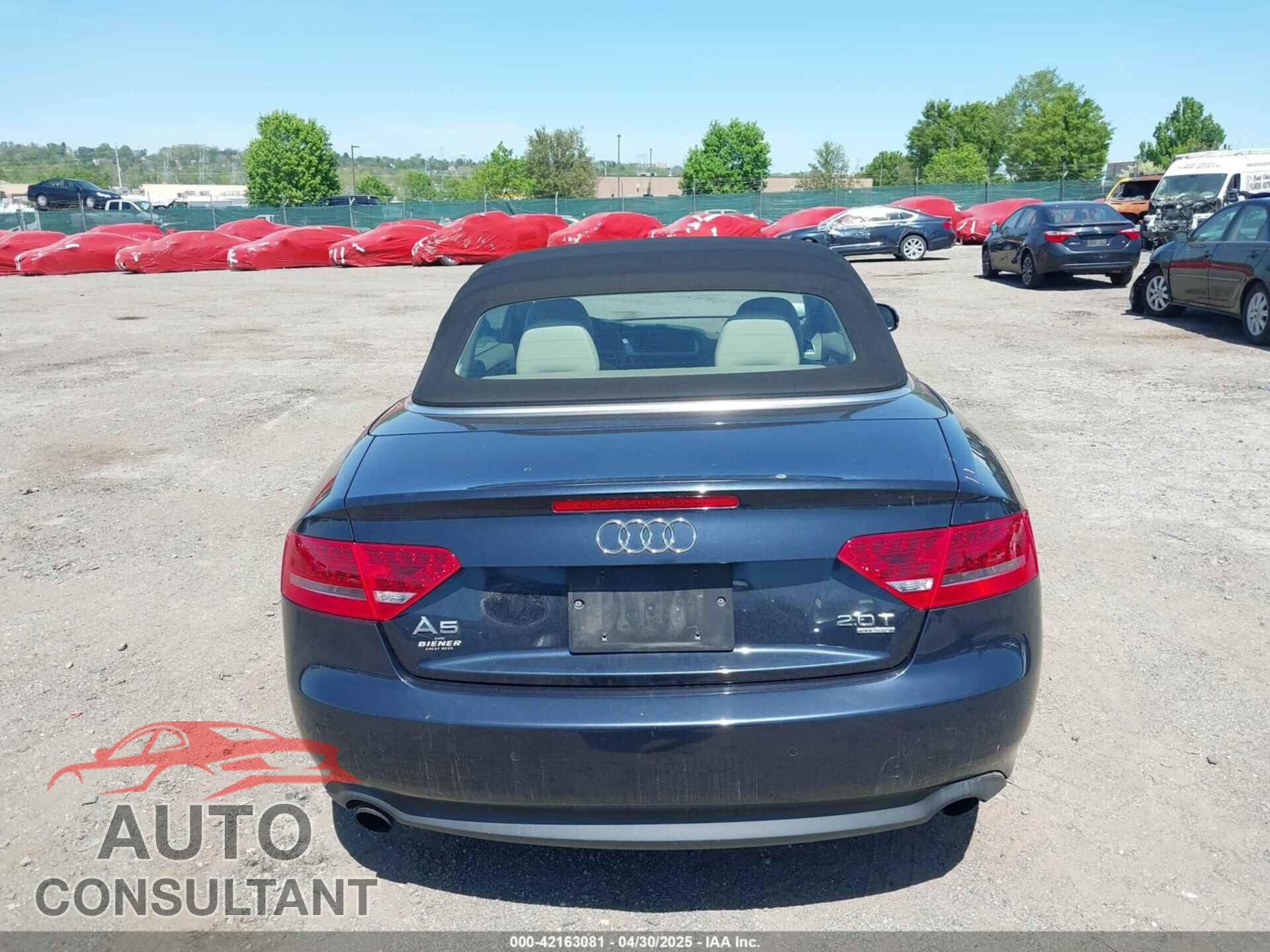 AUDI A5 2012 - WAULFAFH2CN005199