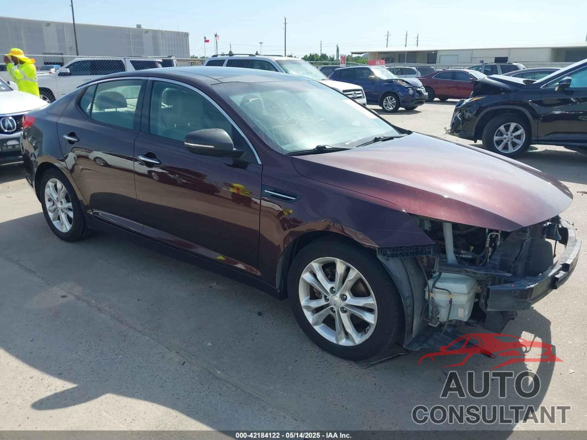 KIA OPTIMA 2013 - 5XXGN4A74DG148692