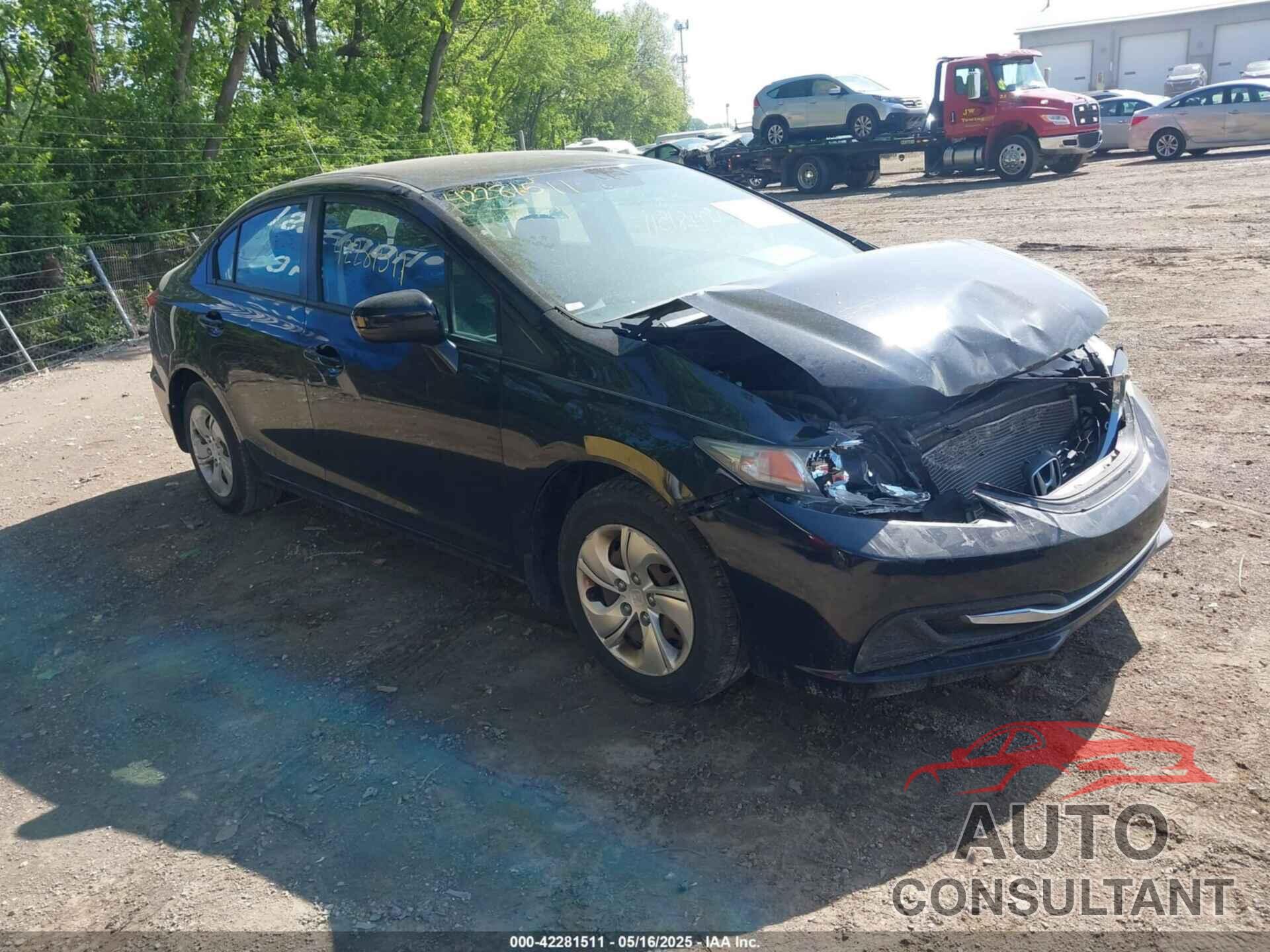 HONDA CIVIC 2014 - 2HGFB2F58EH548772