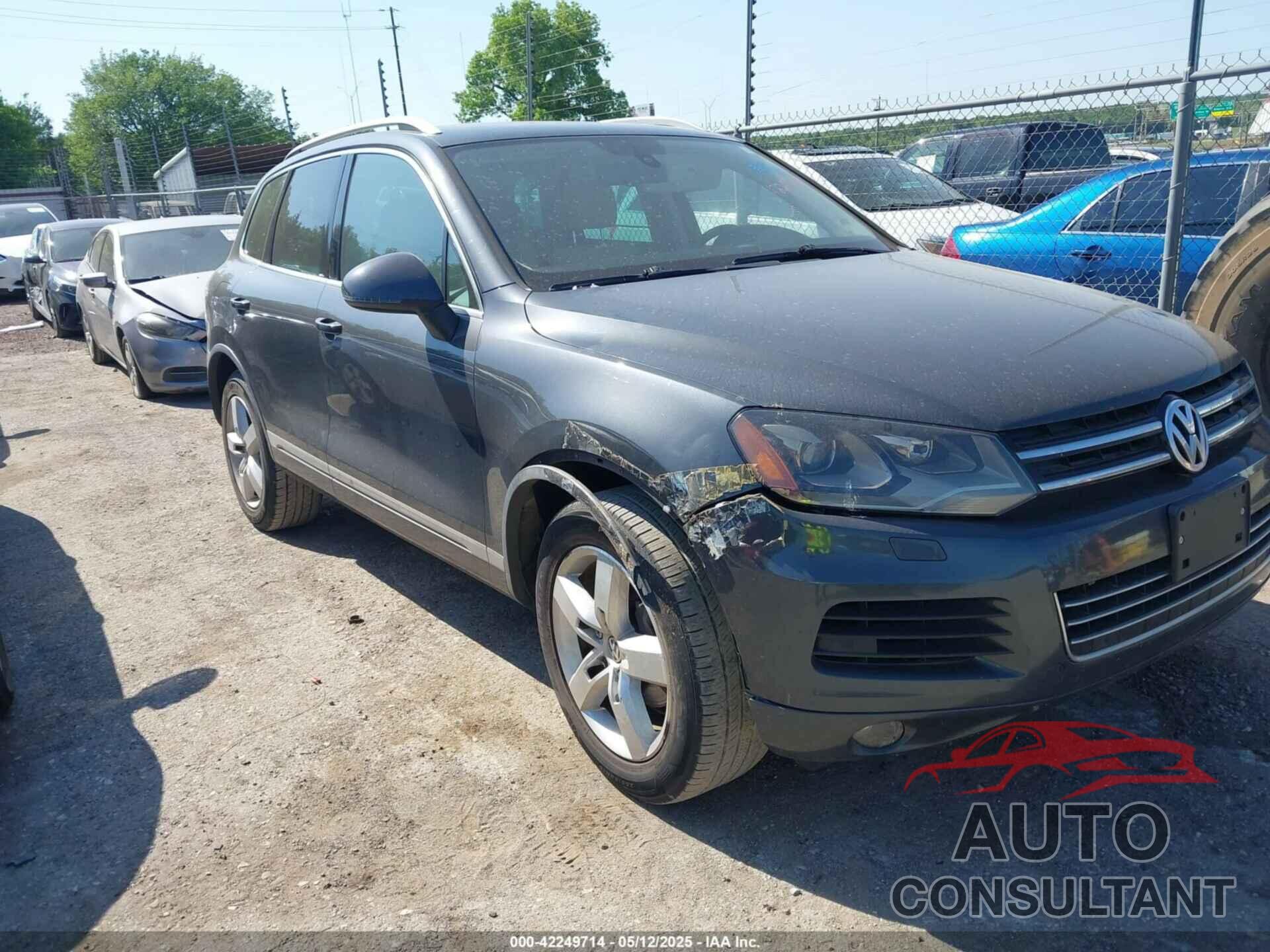 VOLKSWAGEN TOUAREG 2012 - WVGFF9BP3CD003376