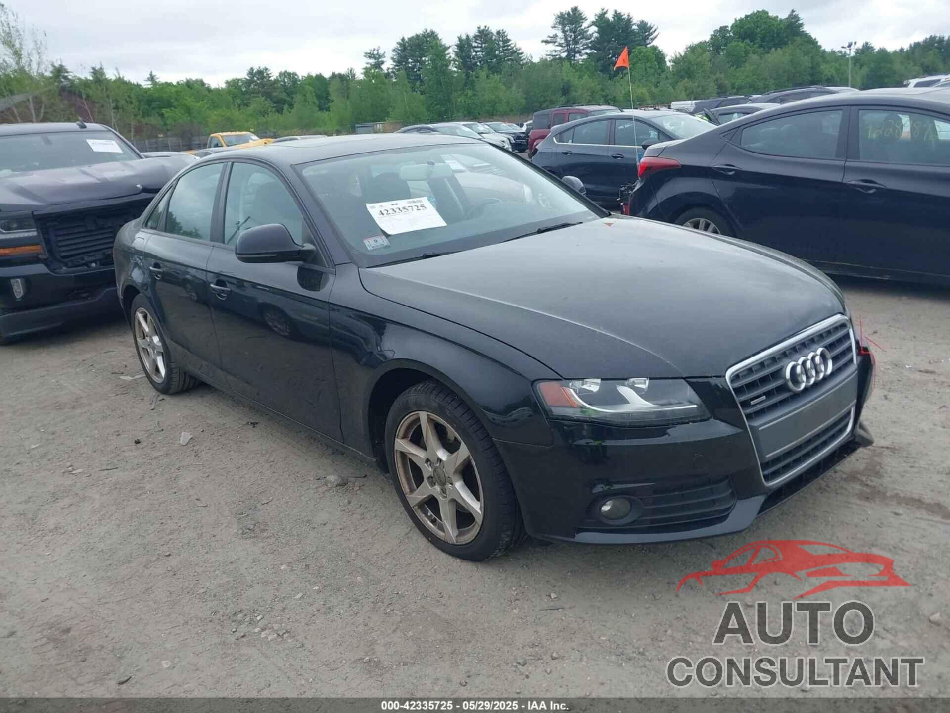 AUDI A4 2009 - WAULF78K49N050097
