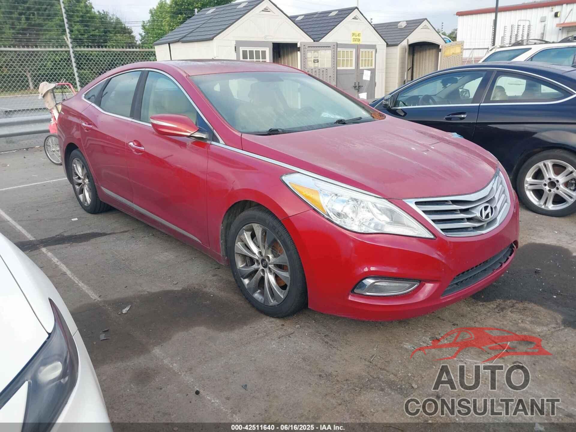 HYUNDAI AZERA 2013 - KMHFG4JG4DA250183