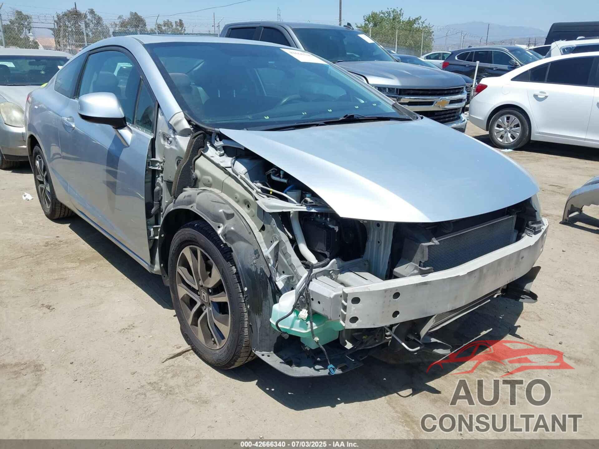 HONDA CIVIC 2013 - 2HGFG3B86DH526386