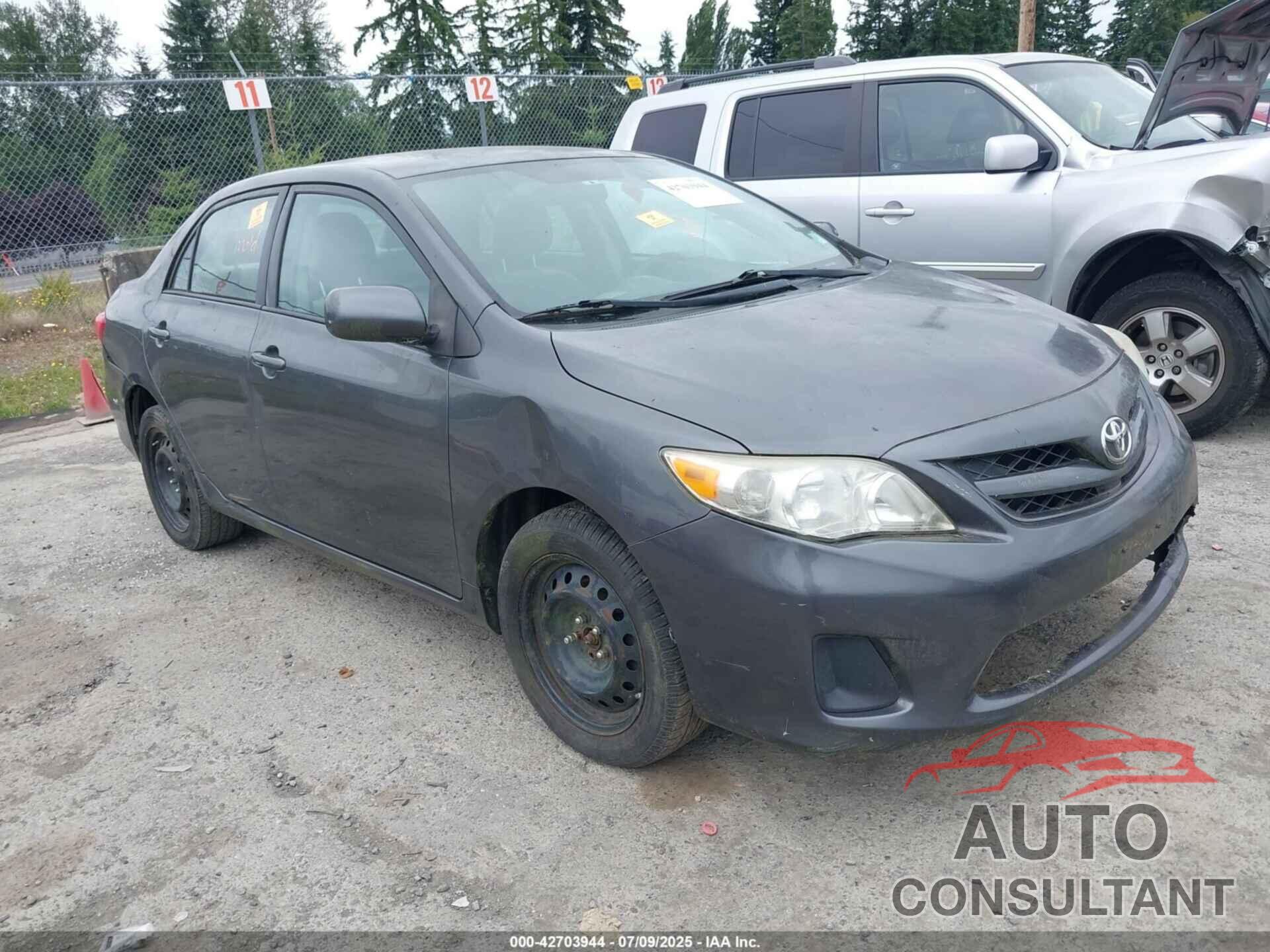 TOYOTA COROLLA 2012 - 2T1BU4EE8CC786603