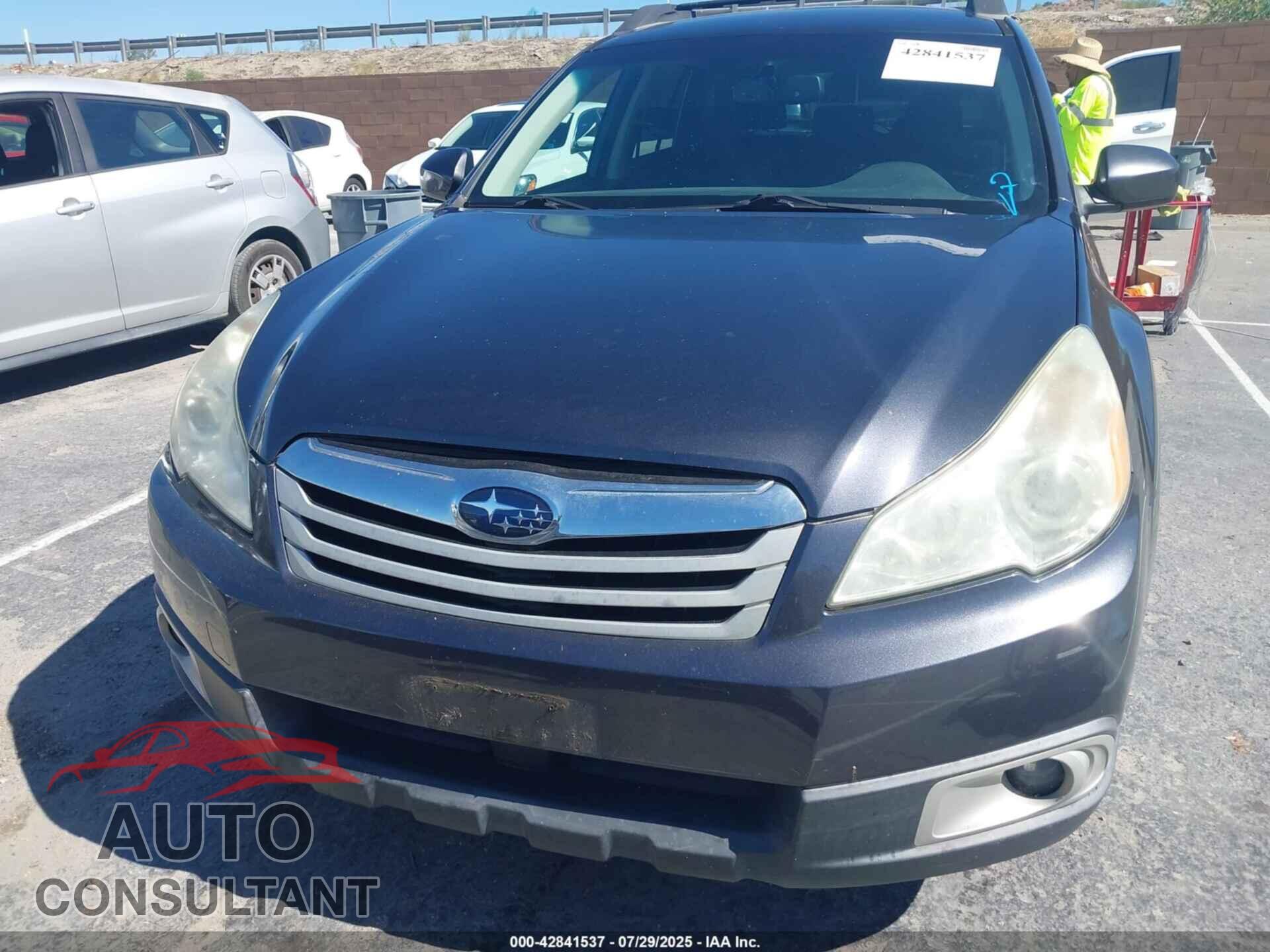SUBARU OUTBACK 2011 - 4S4BRBCC5B3411617