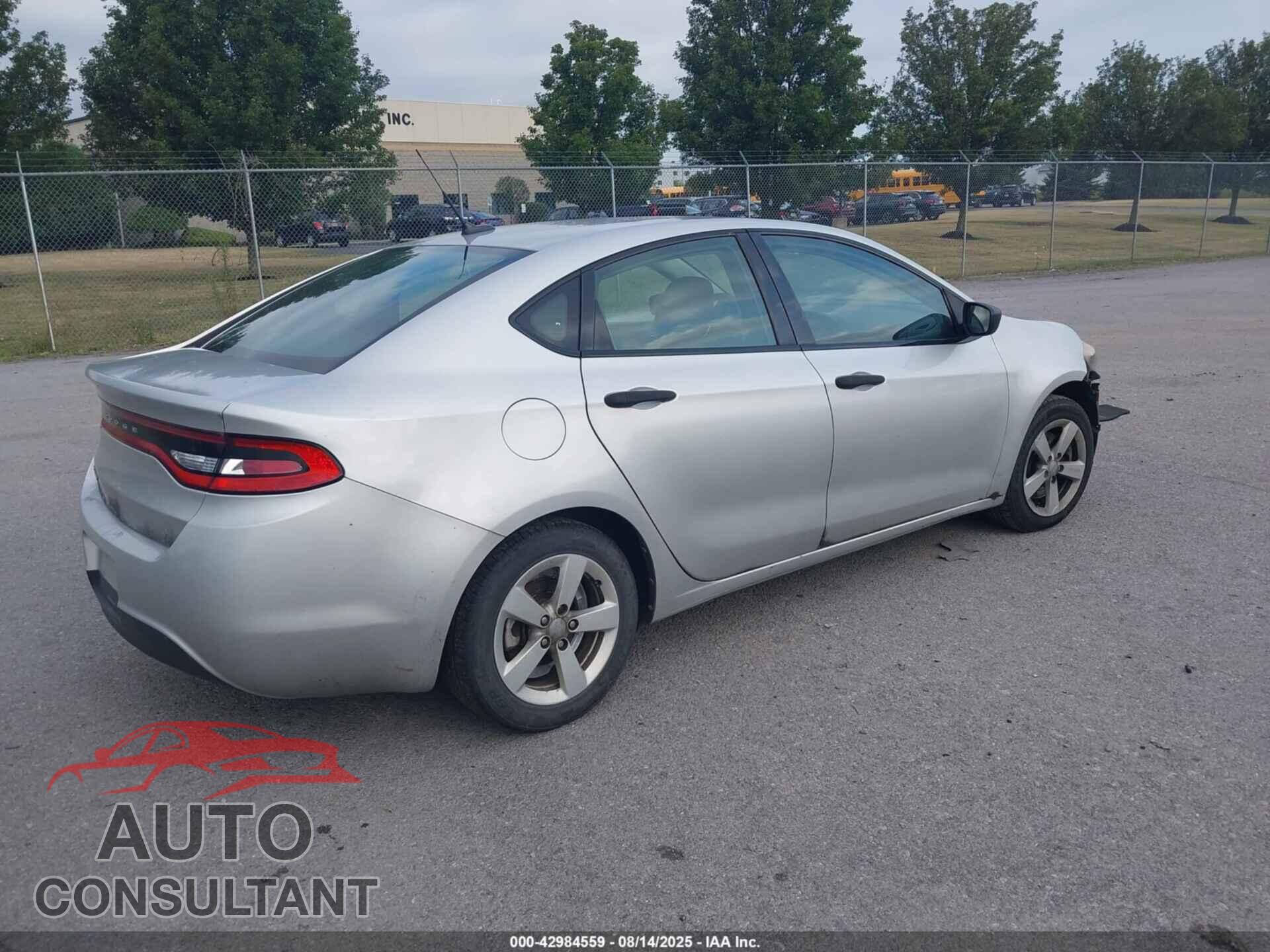 DODGE DART 2013 - 1C3CDFAA0DD210130
