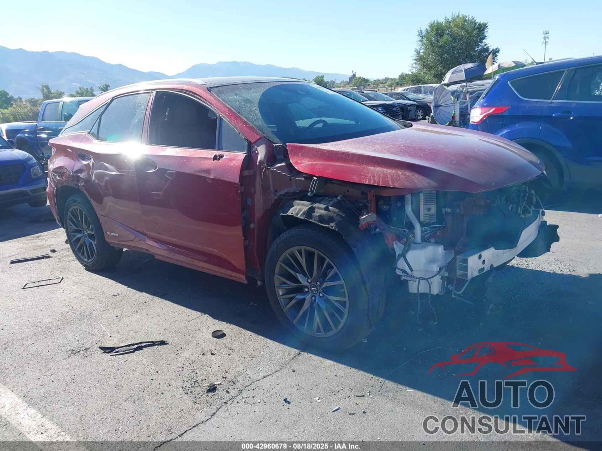 LEXUS RX 450H 2016 - 2T2BGMCA2GC006992