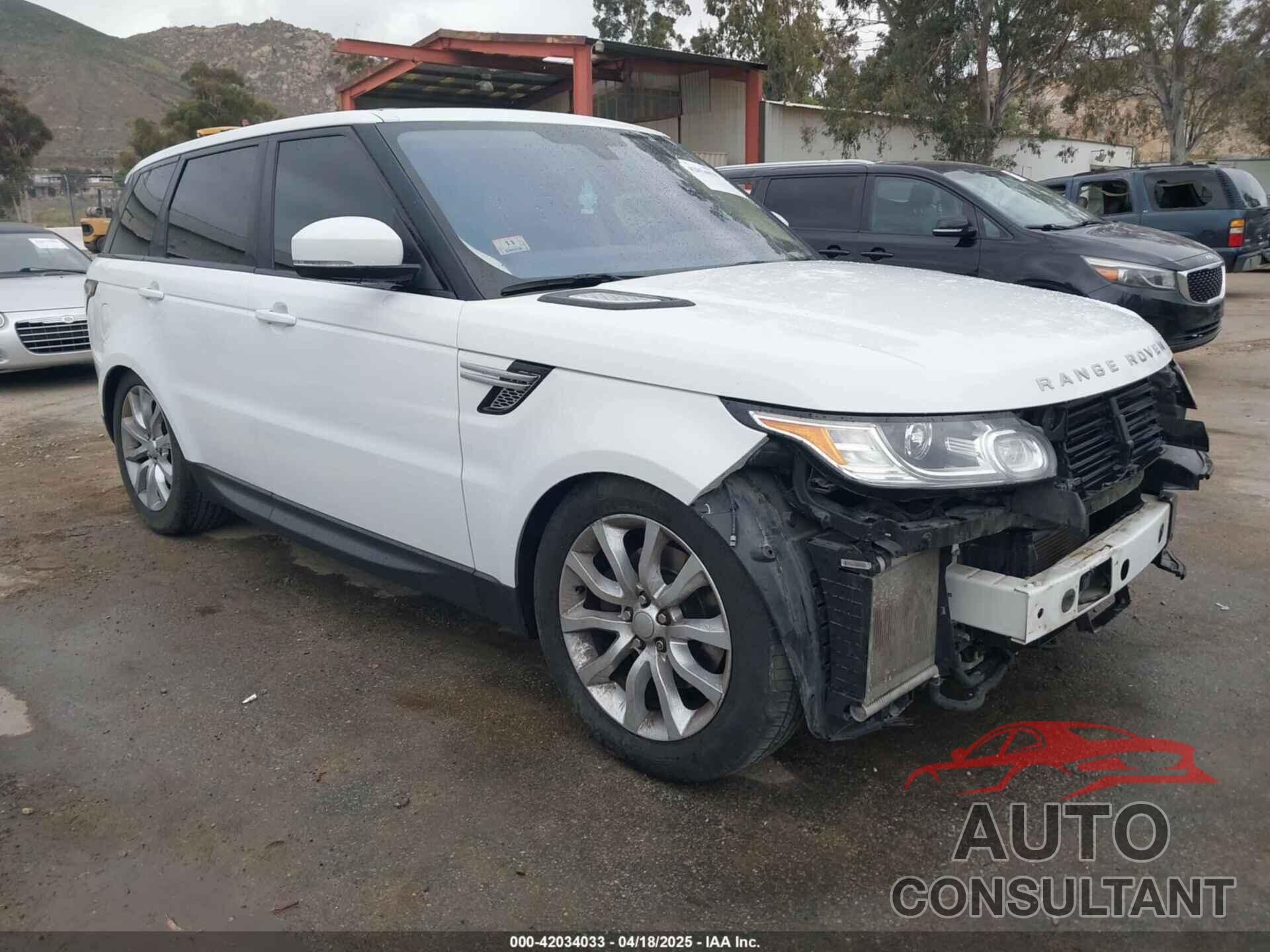 LAND ROVER RANGE ROVER SPORT 2016 - SALWR2PF5GA119472